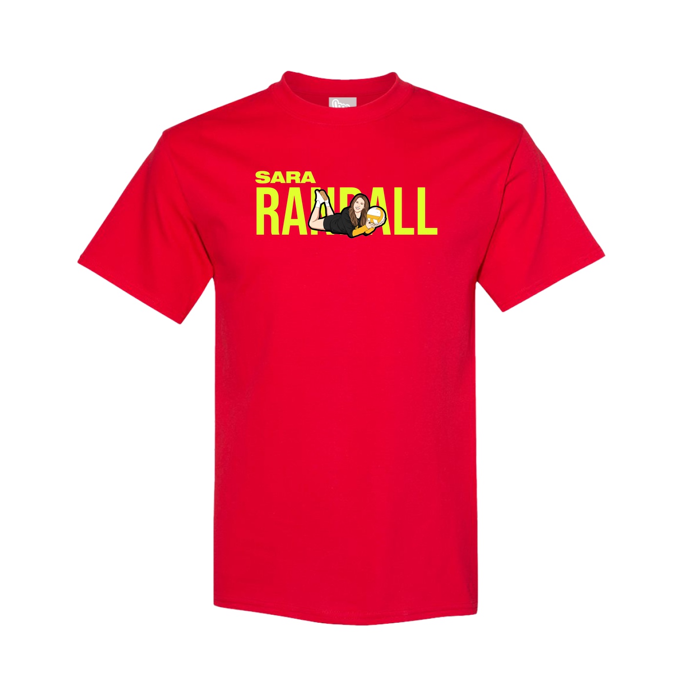 Tee — Player Name in Red