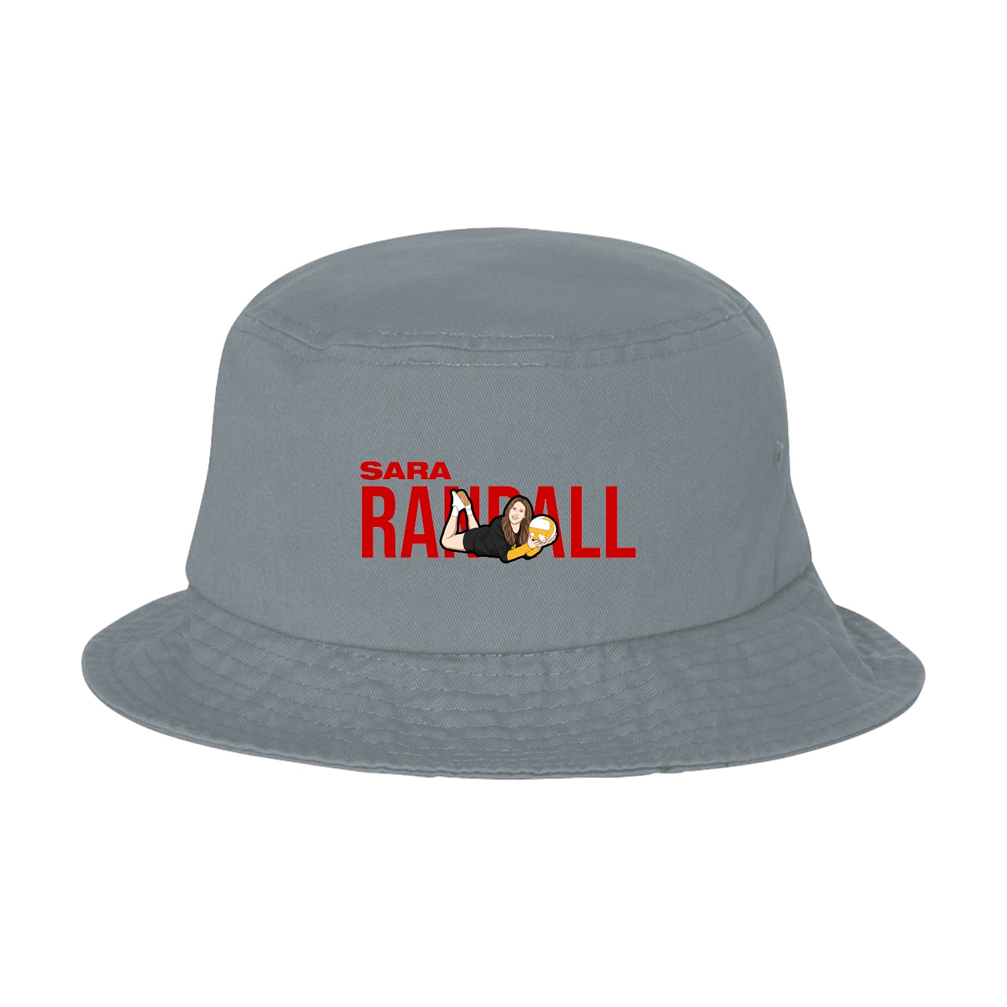 Bucket Cap — Player Name in Grey