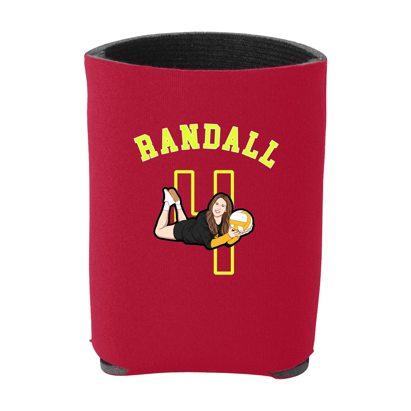 Can Holder — Shirsey Arch in Red