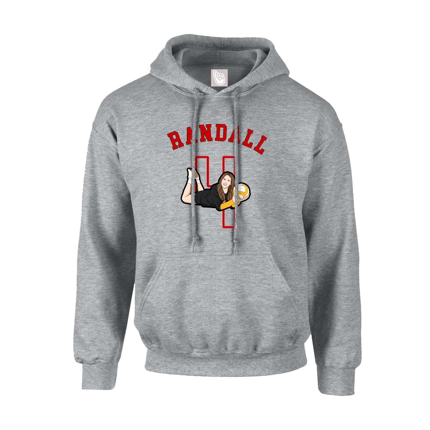 Hoodie — Shirsey Arch in Grey