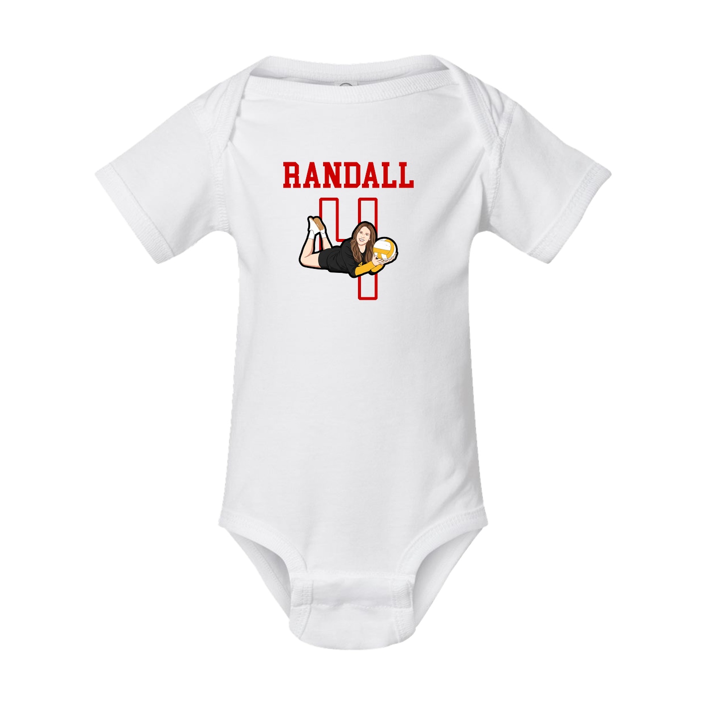 Baby Onesie — Shirsey in White