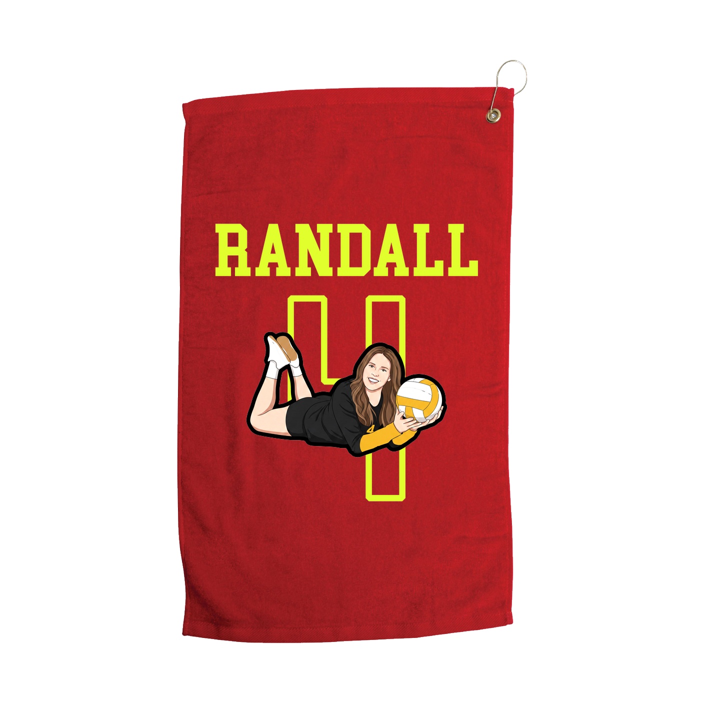 Golf Towel — Shirsey in Red