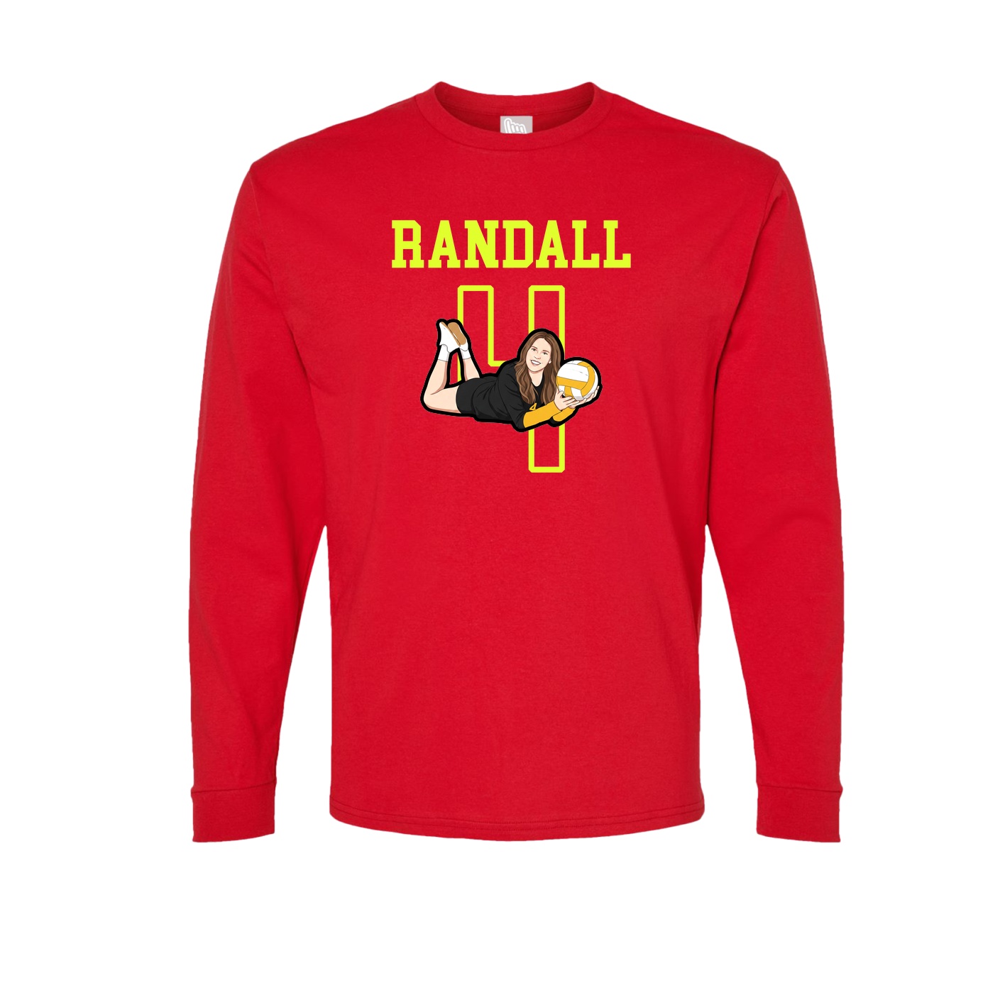 Long Sleeve Tee — Shirsey in Red