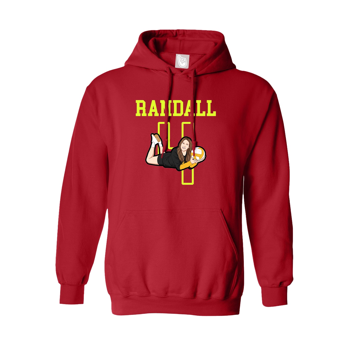 Youth Hoodie — Shirsey in Red
