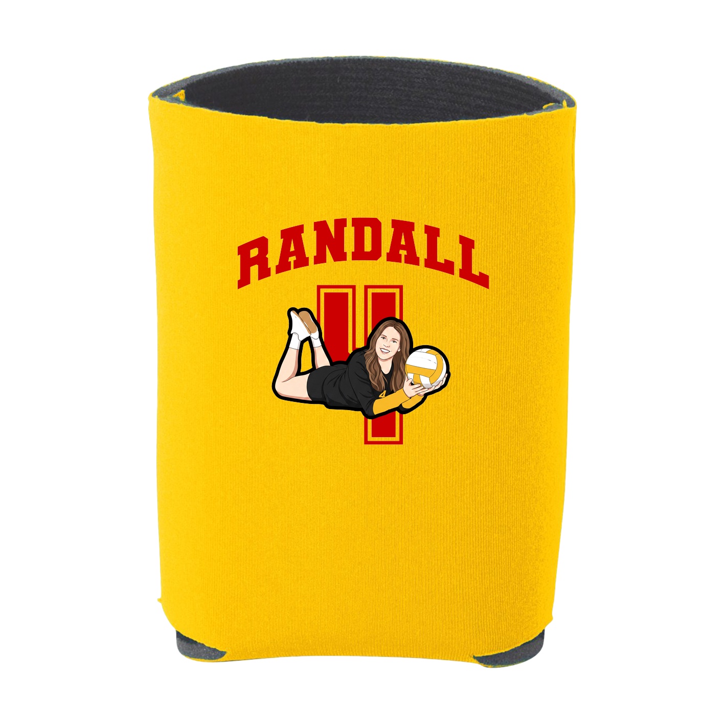 Can Holder — Number in Yellow