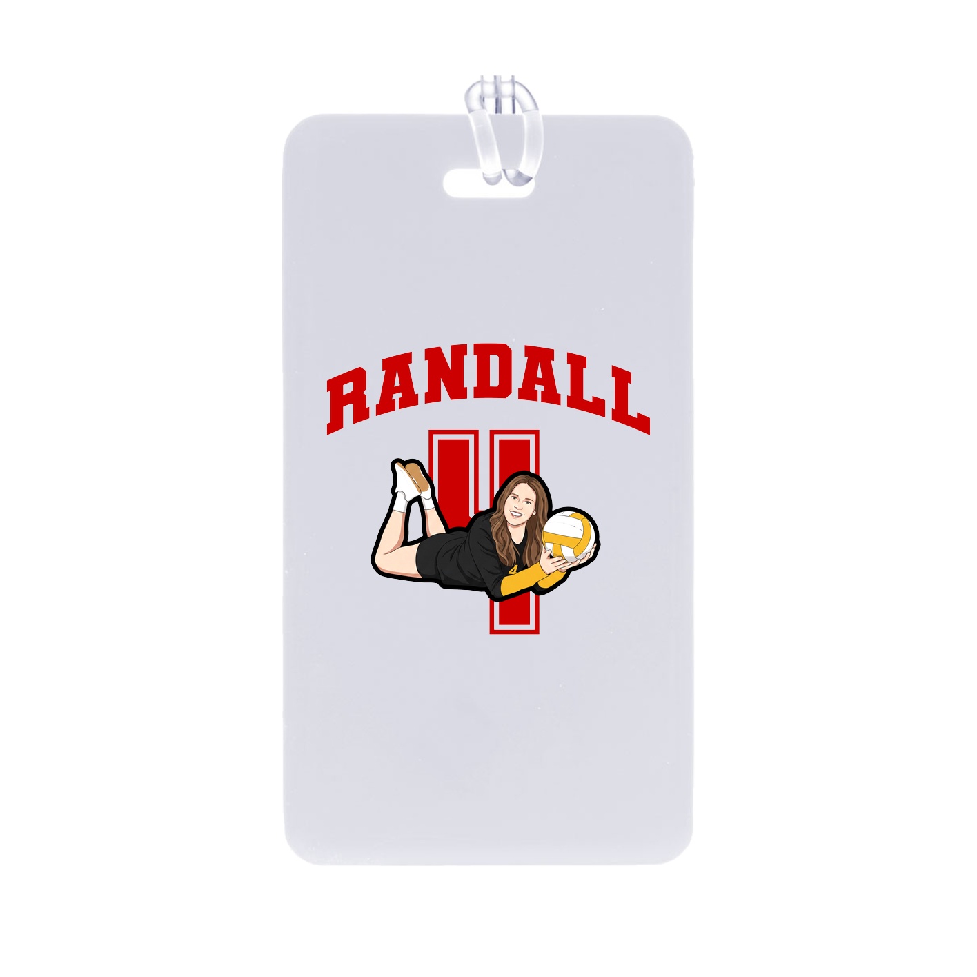 Bag Tag — Number in Classic