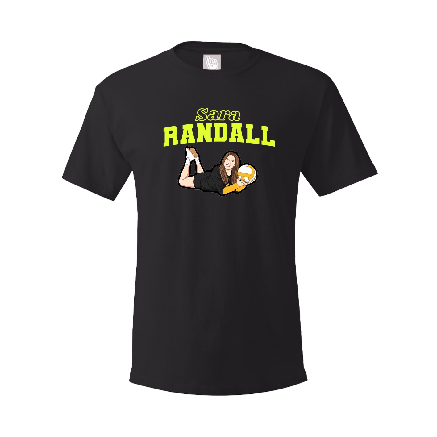 Tee — Name Arch in Black
