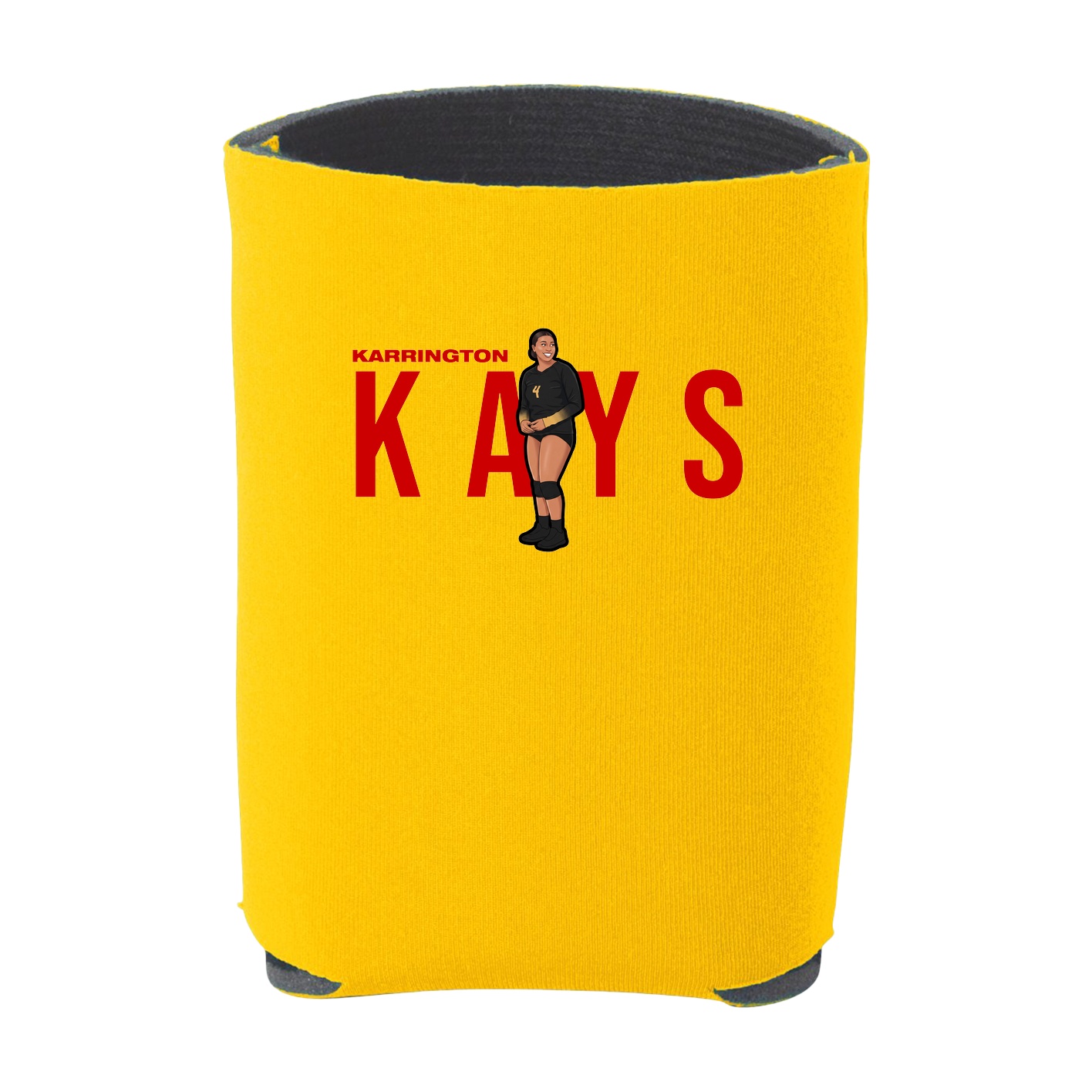 Can Holder — Player Name in Yellow