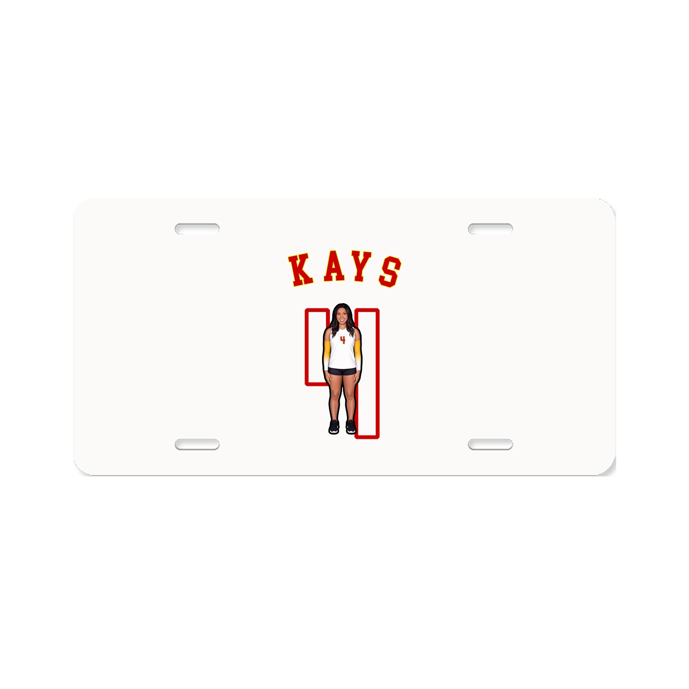 License Plate — Shirsey Arch in Classic