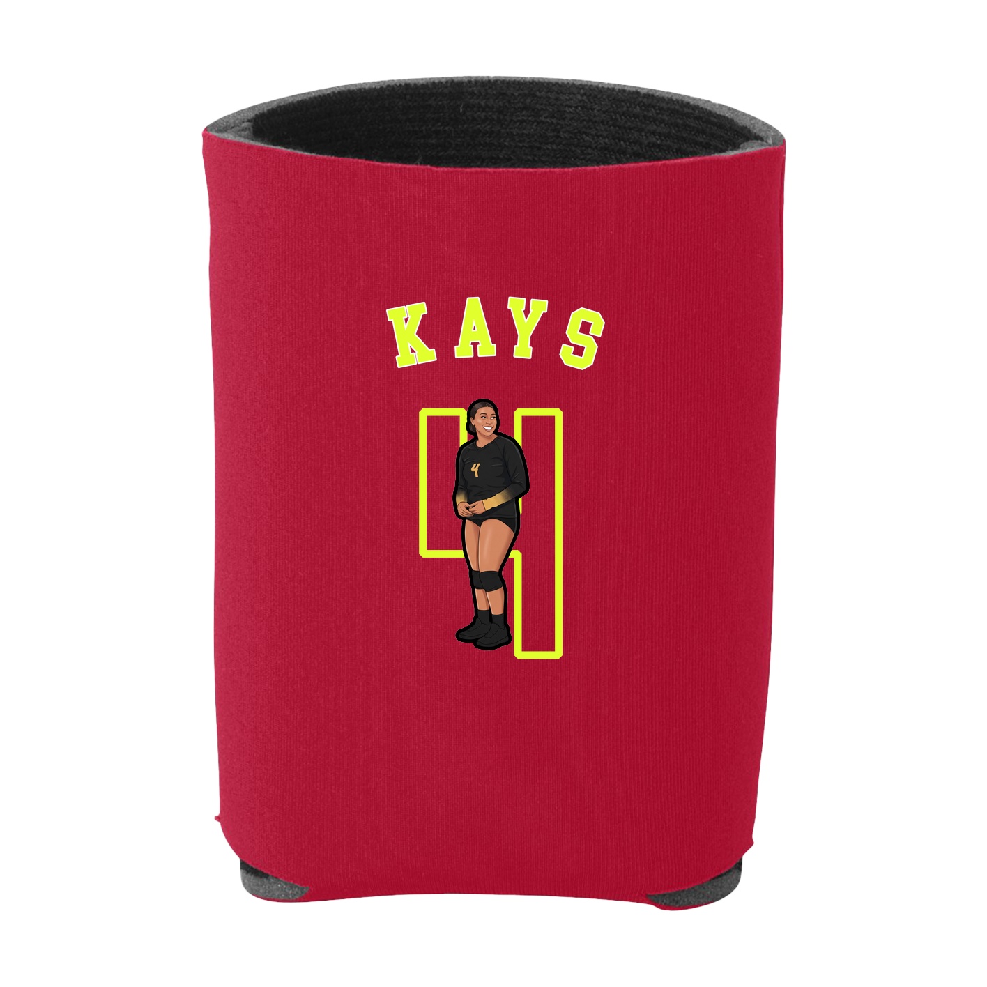 Can Holder — Shirsey Arch in Red