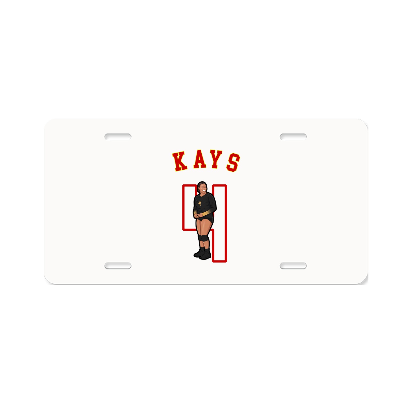License Plate — Shirsey Arch in Classic