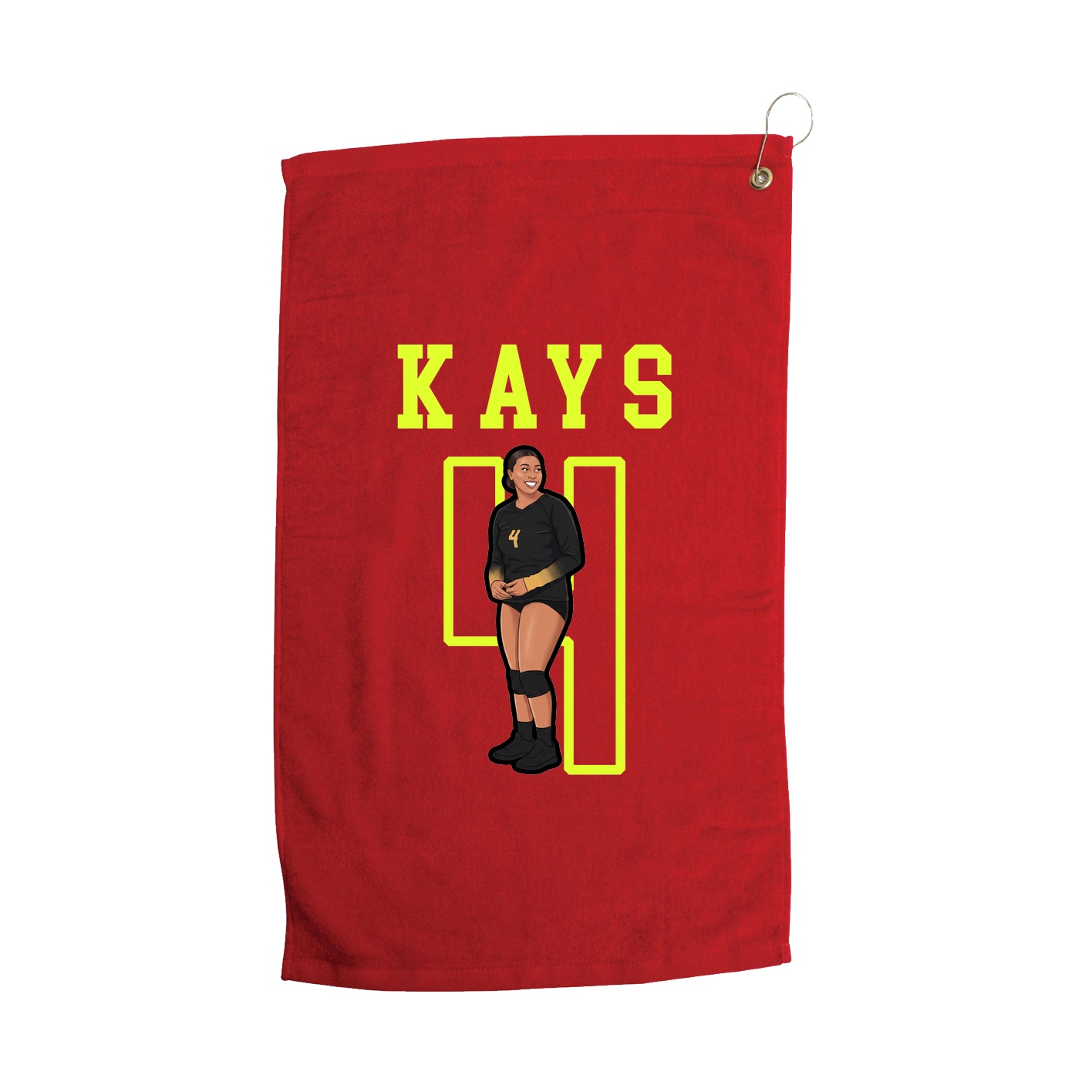Golf Towel — Shirsey in Red