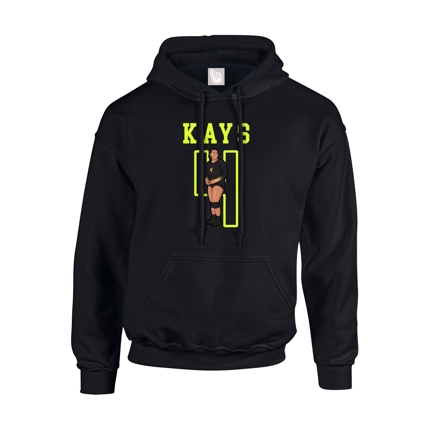 Hoodie — Shirsey in Black