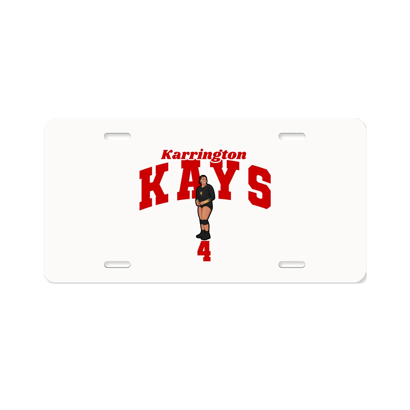License Plate — Signature Arch in Classic