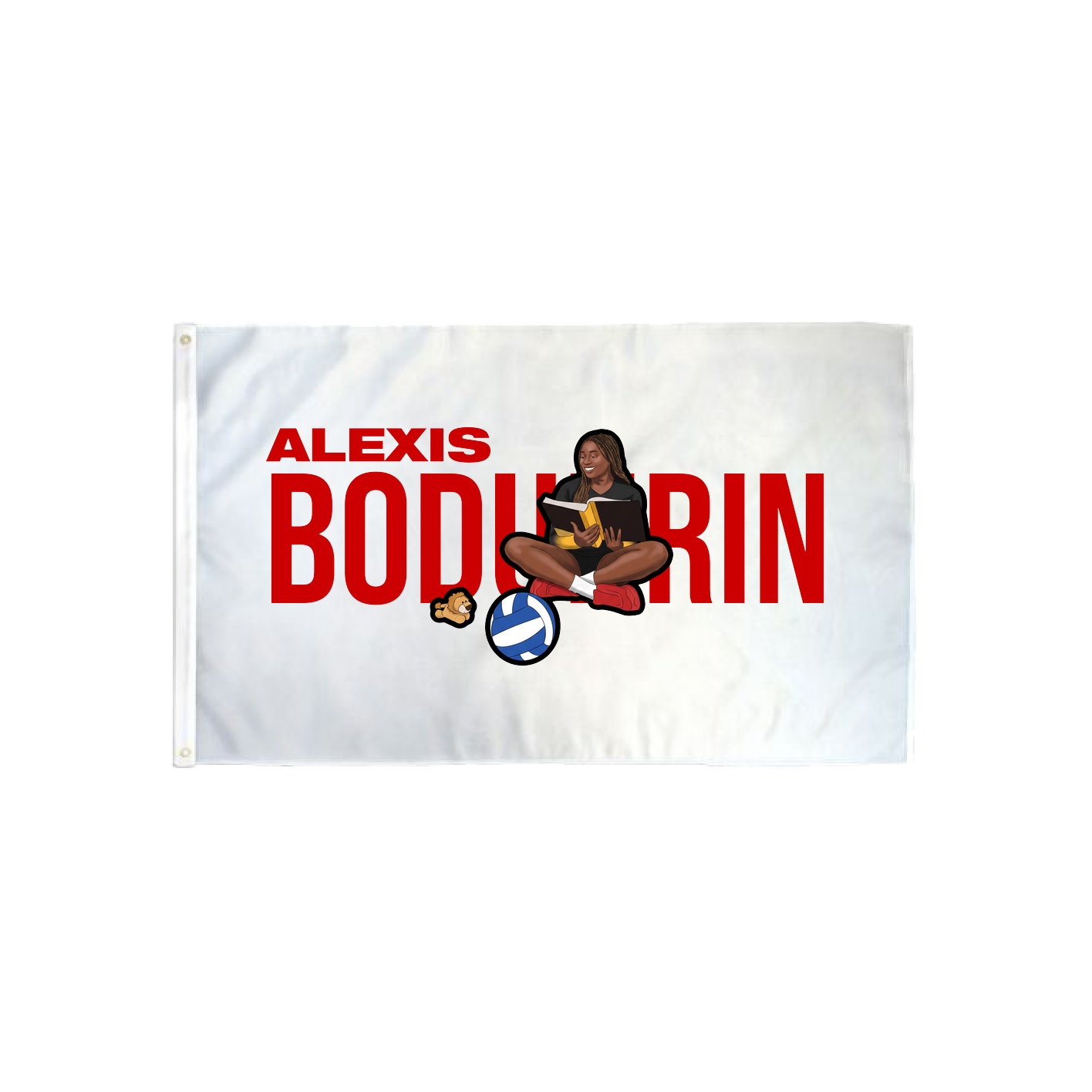 3x5 Flag — Player Name in Classic