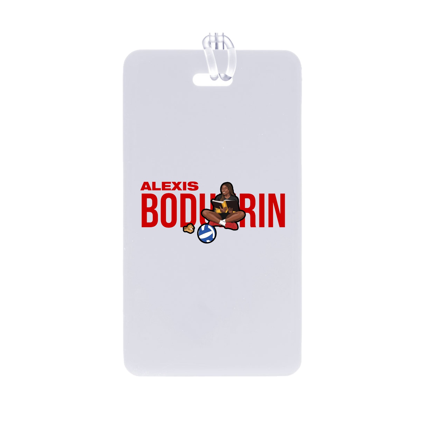 Bag Tag — Player Name in Classic