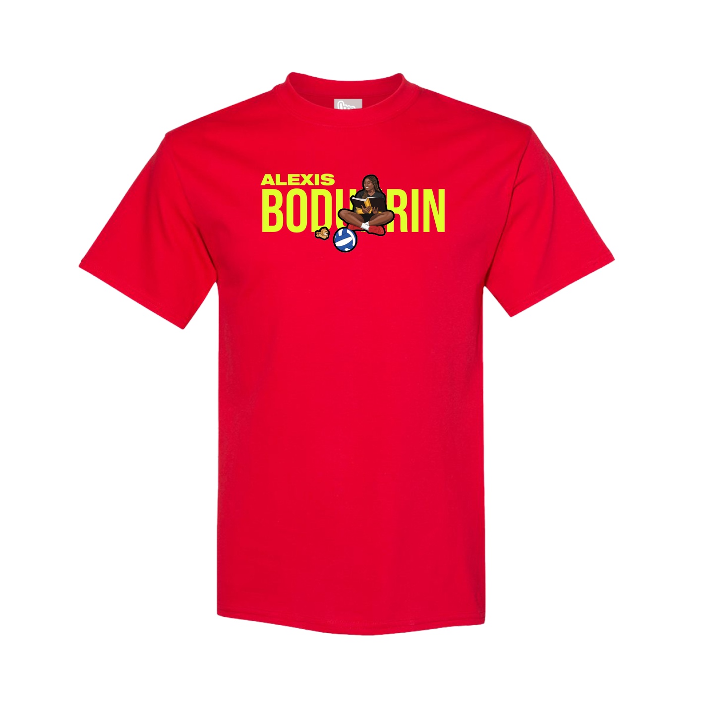 Youth Tee — Player Name in Red