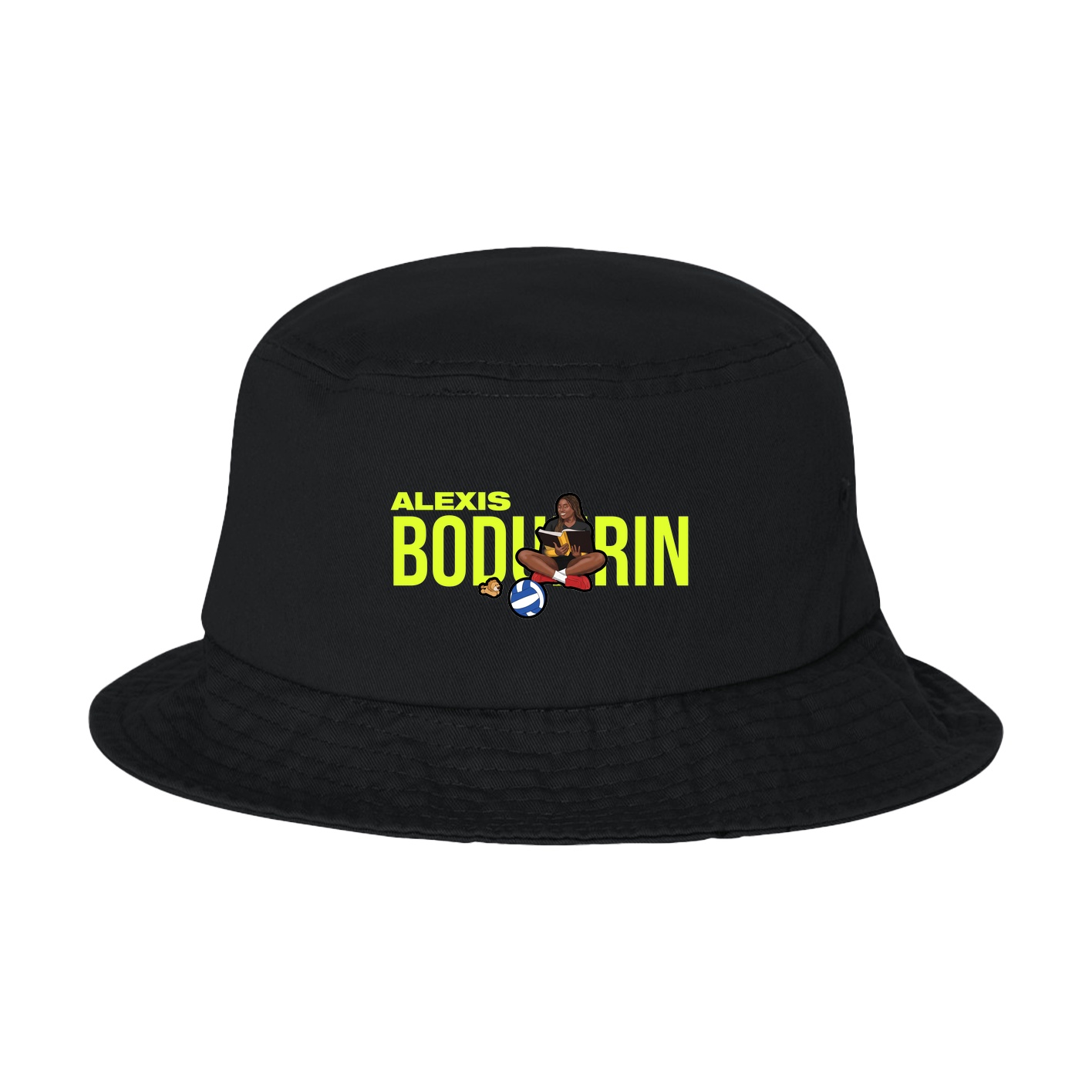 Bucket Cap — Player Name in Black