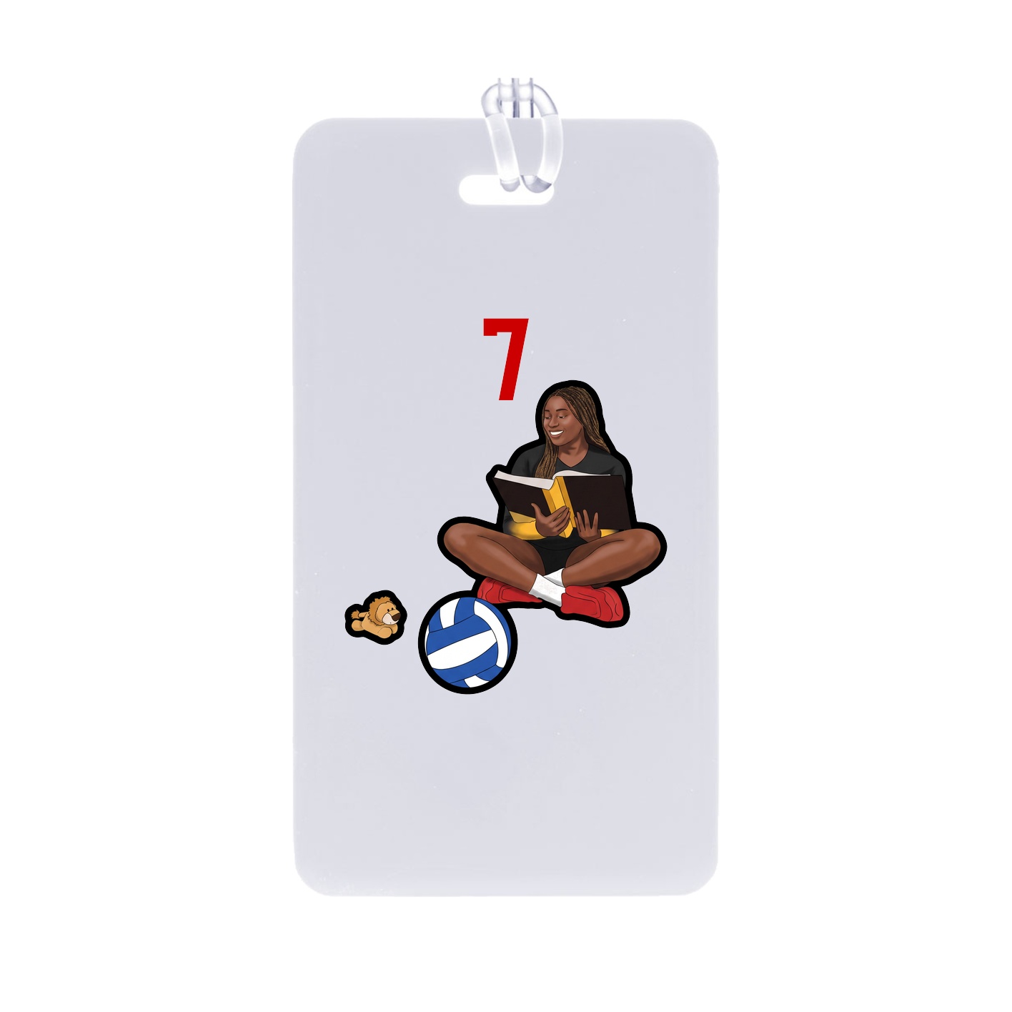 Bag Tag — Number Top in Classic