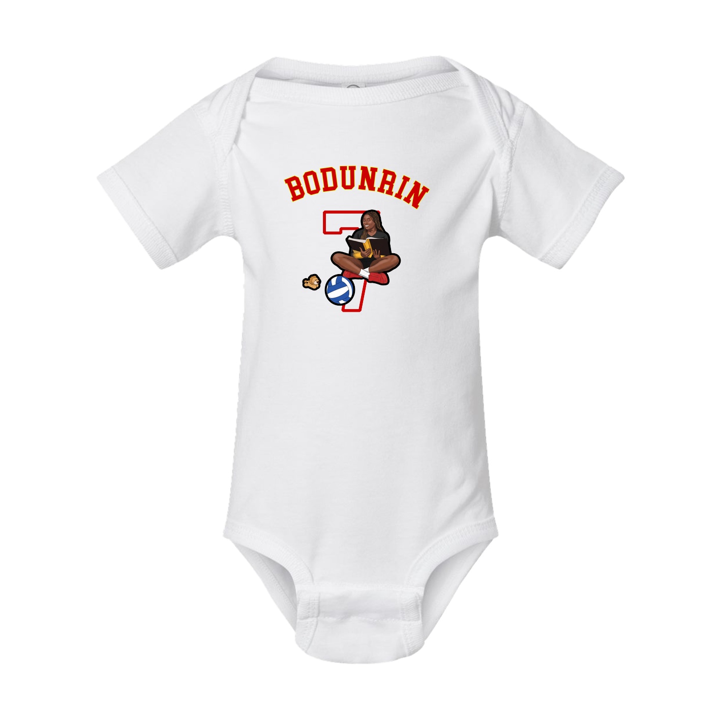 Baby Onesie — Shirsey Arch in White