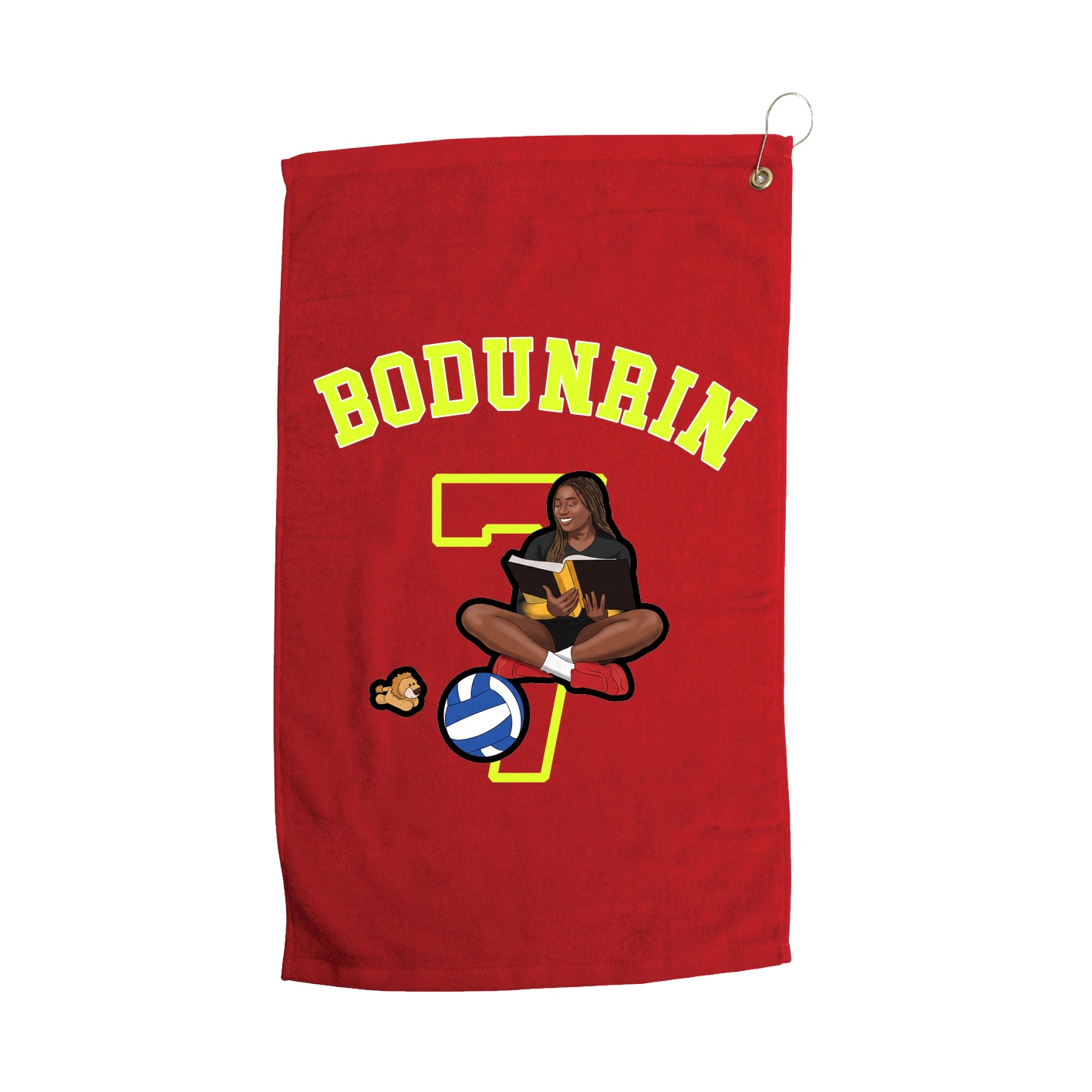 Golf Towel — Shirsey Arch in Red