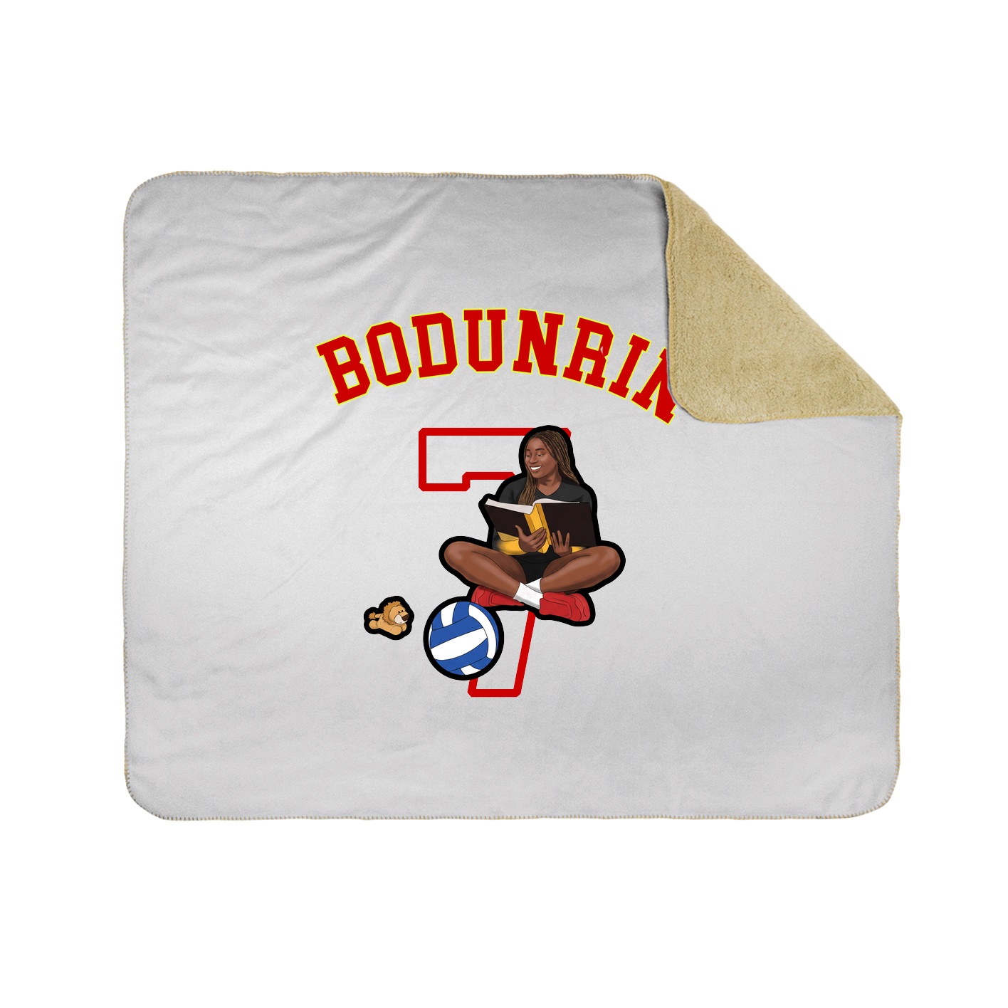Throw Blanket — Shirsey Arch in White