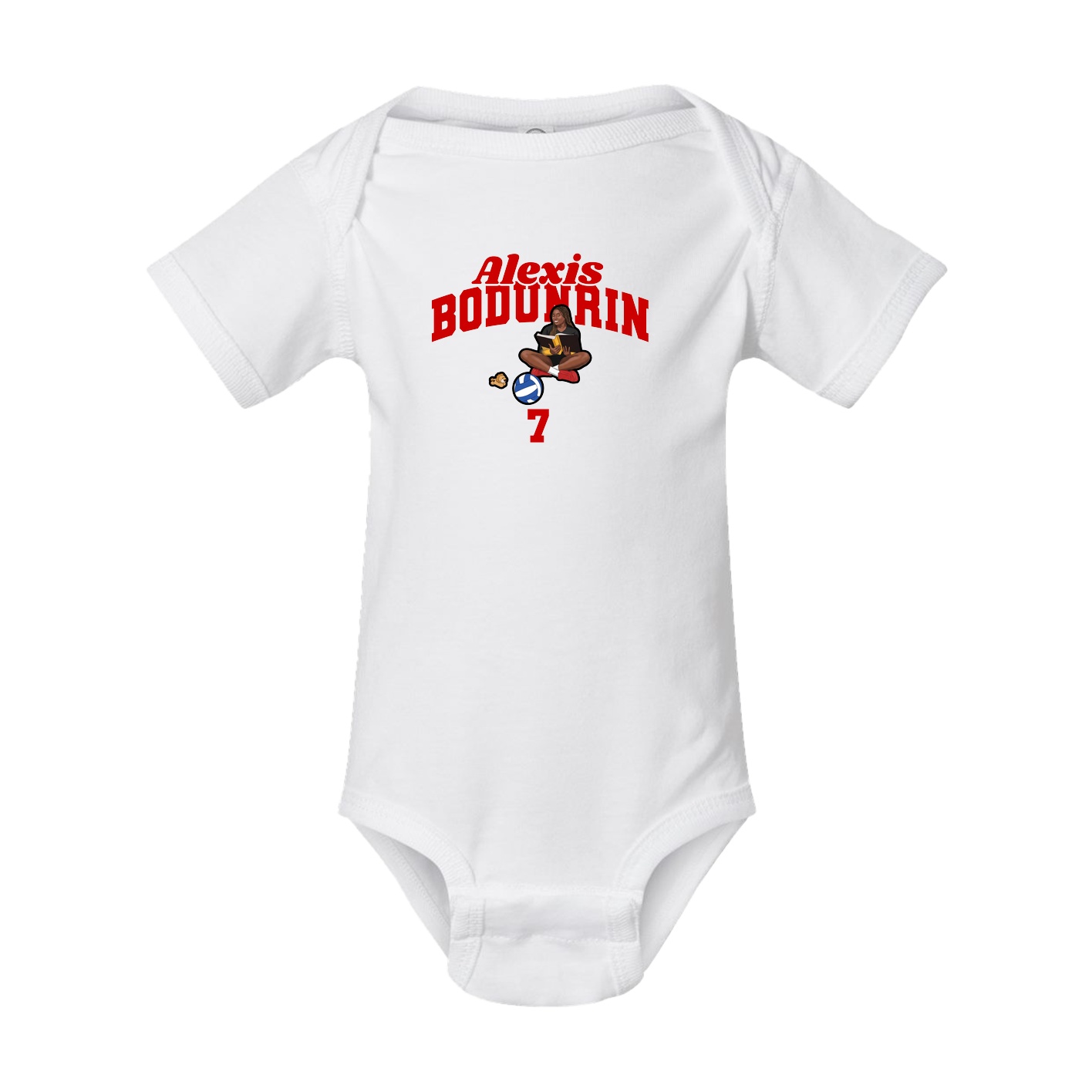 Baby Onesie — Signature Arch in White