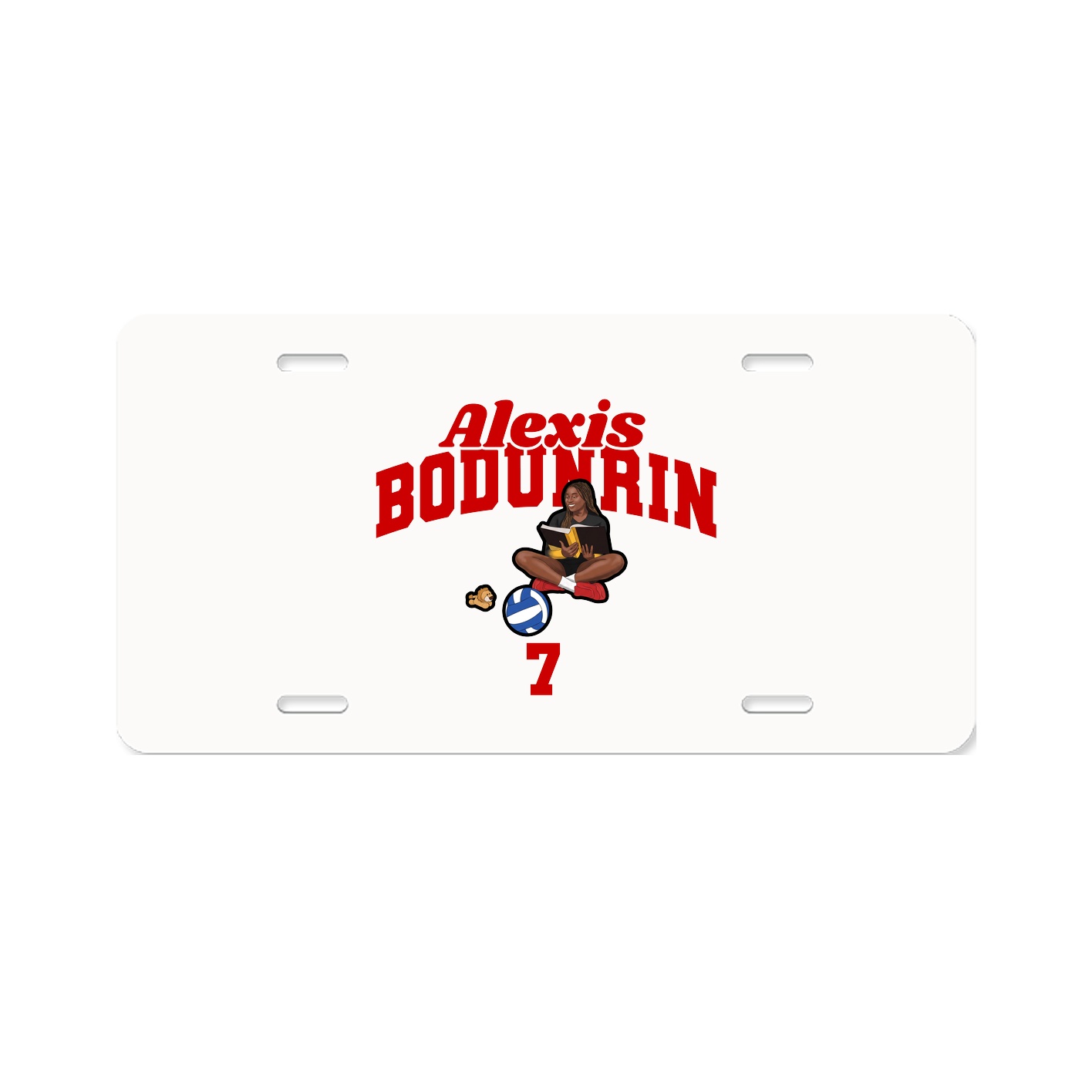 License Plate — Signature Arch in Classic