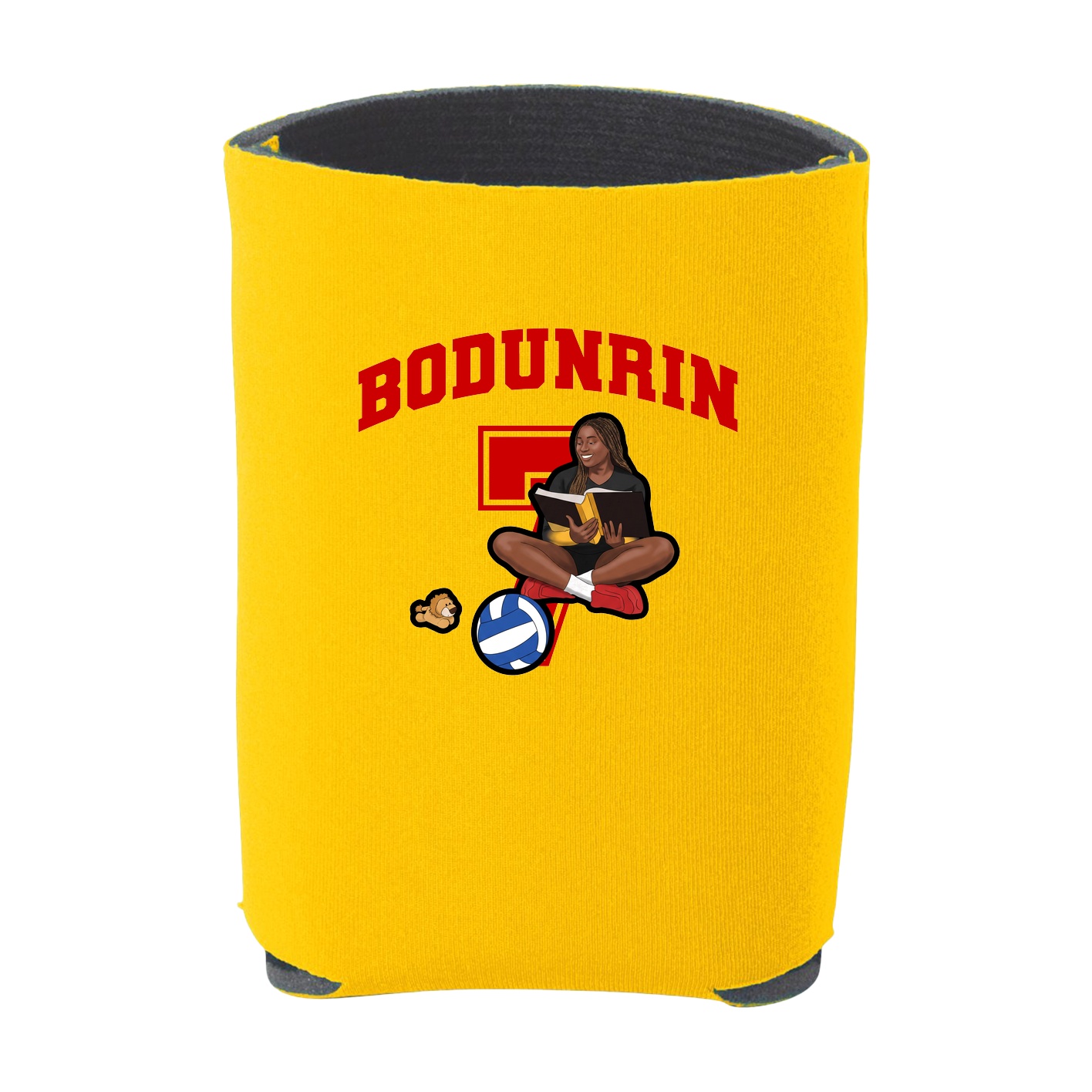 Can Holder — Number in Yellow