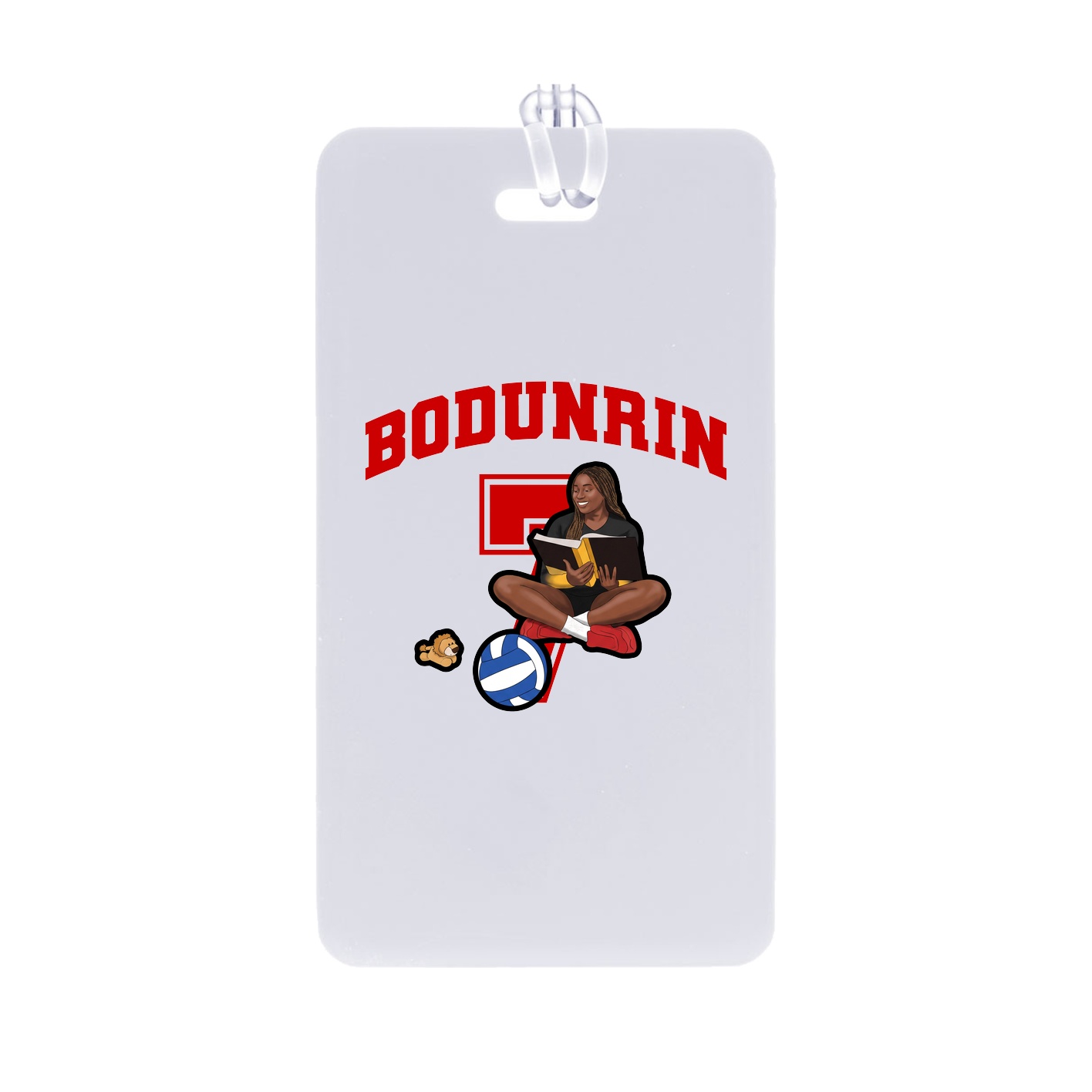 Bag Tag — Number in Classic