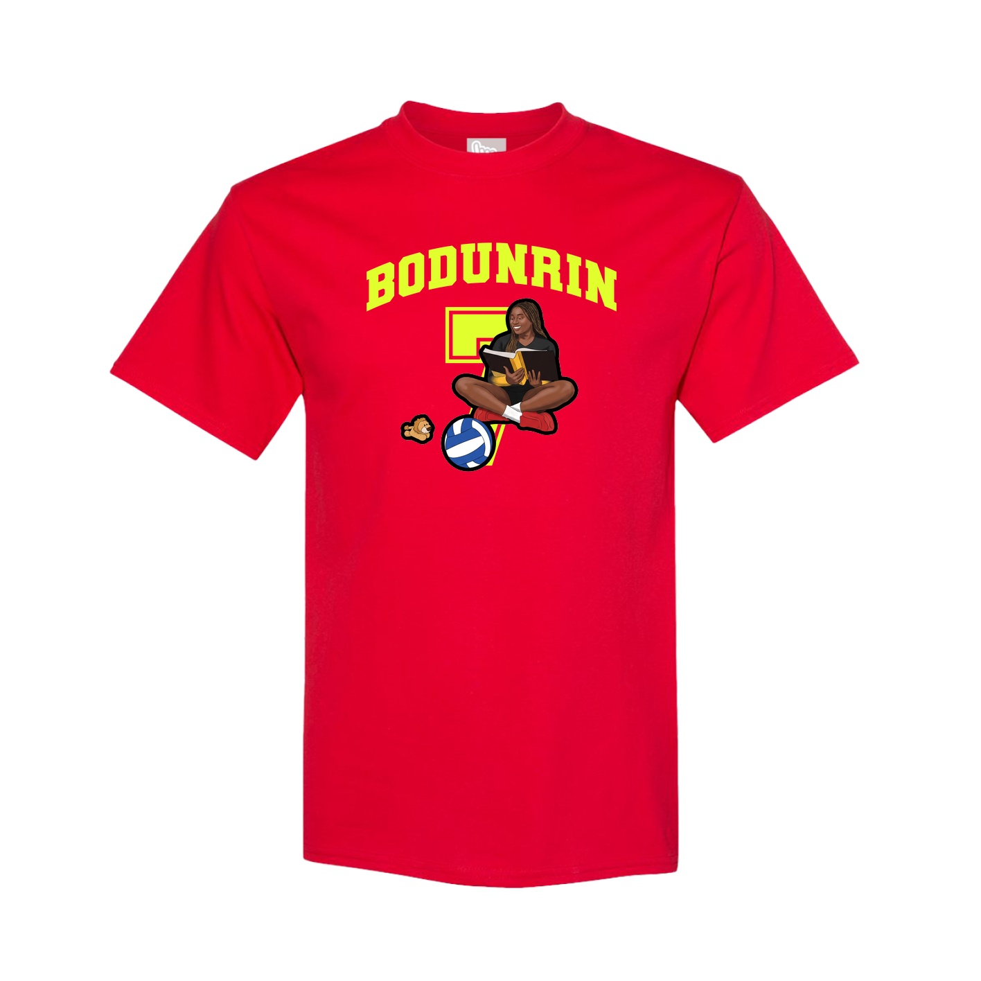 Tee — Number in Red