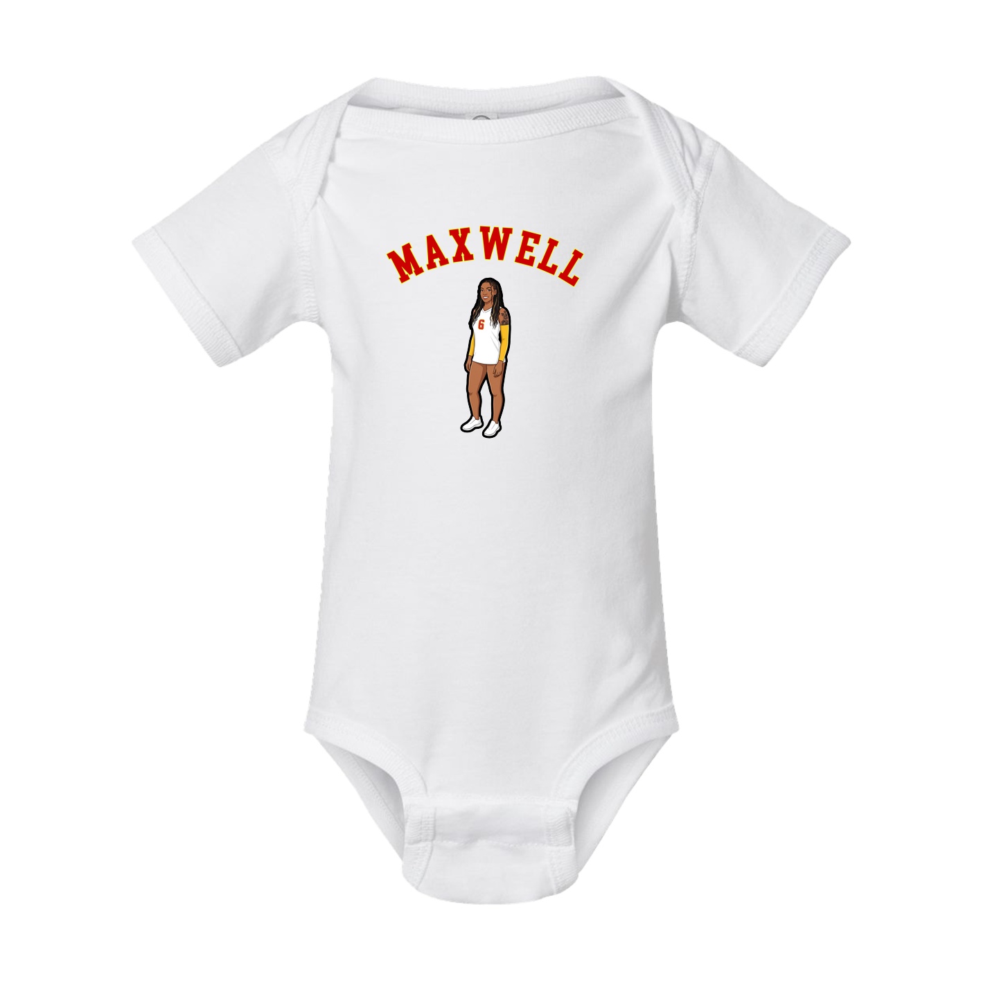 Baby Onesie — Shirsey Arch in White