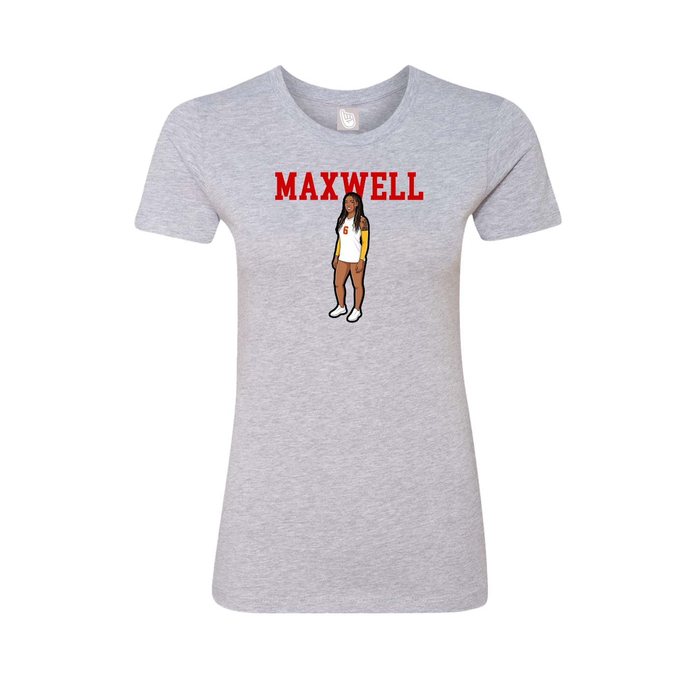 Fitted Women's Tee — Shirsey in Grey