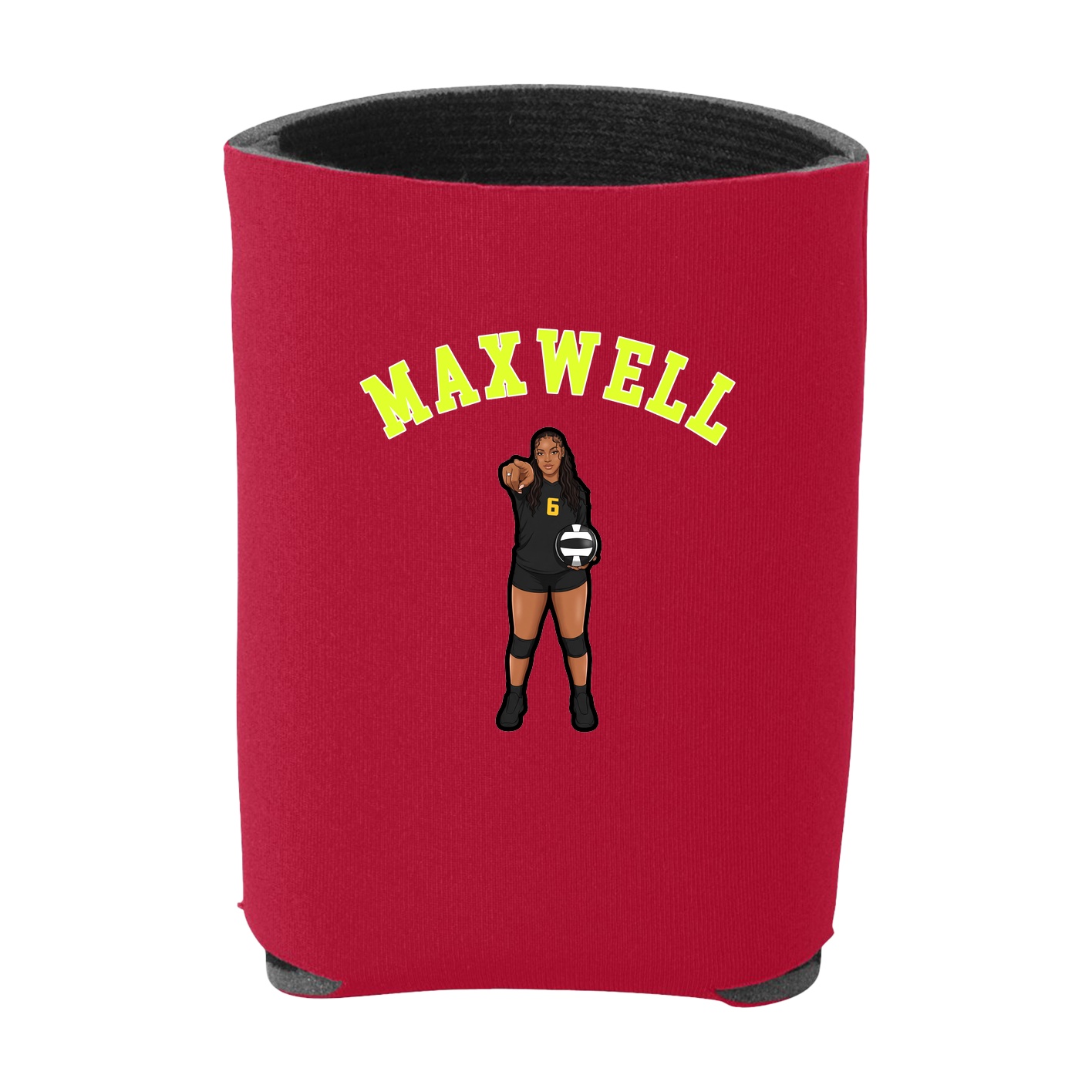 Can Holder — Shirsey Arch in Red