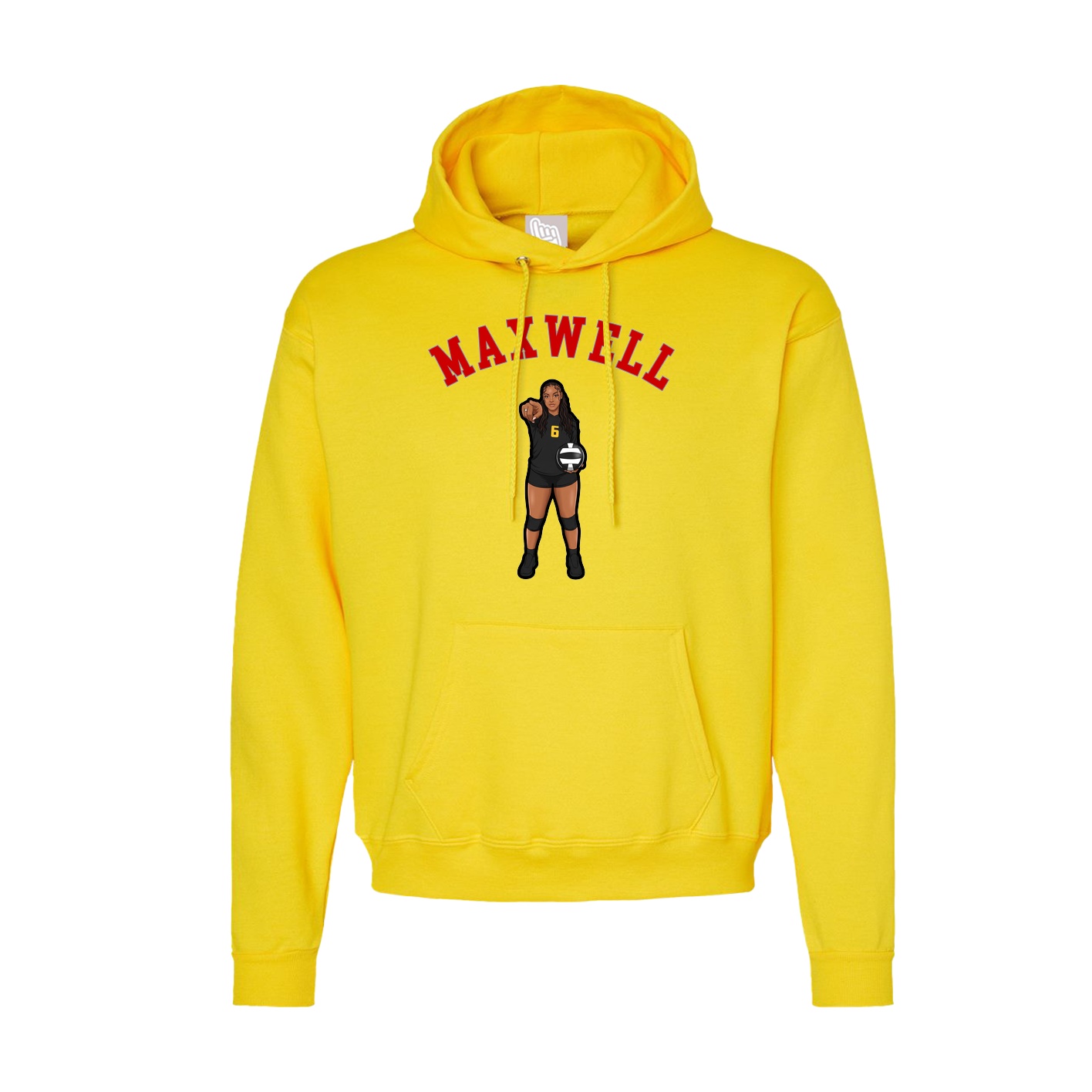 Hoodie — Shirsey Arch in Yellow