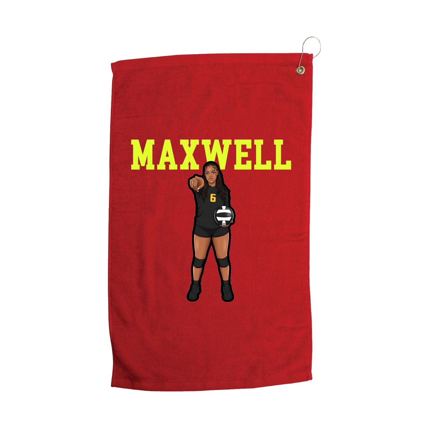 Golf Towel — Shirsey in Red