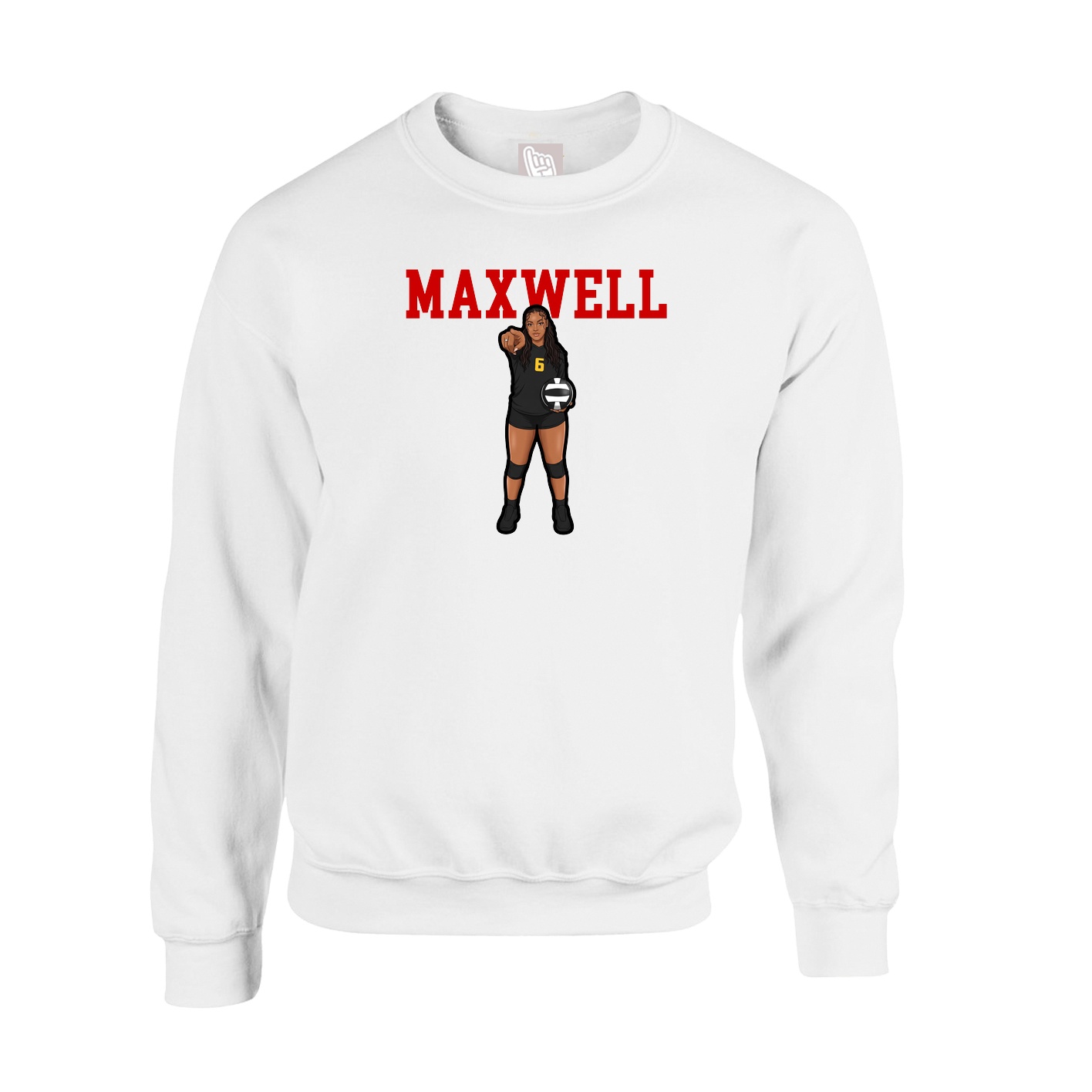 Fleece Crew — Shirsey in White