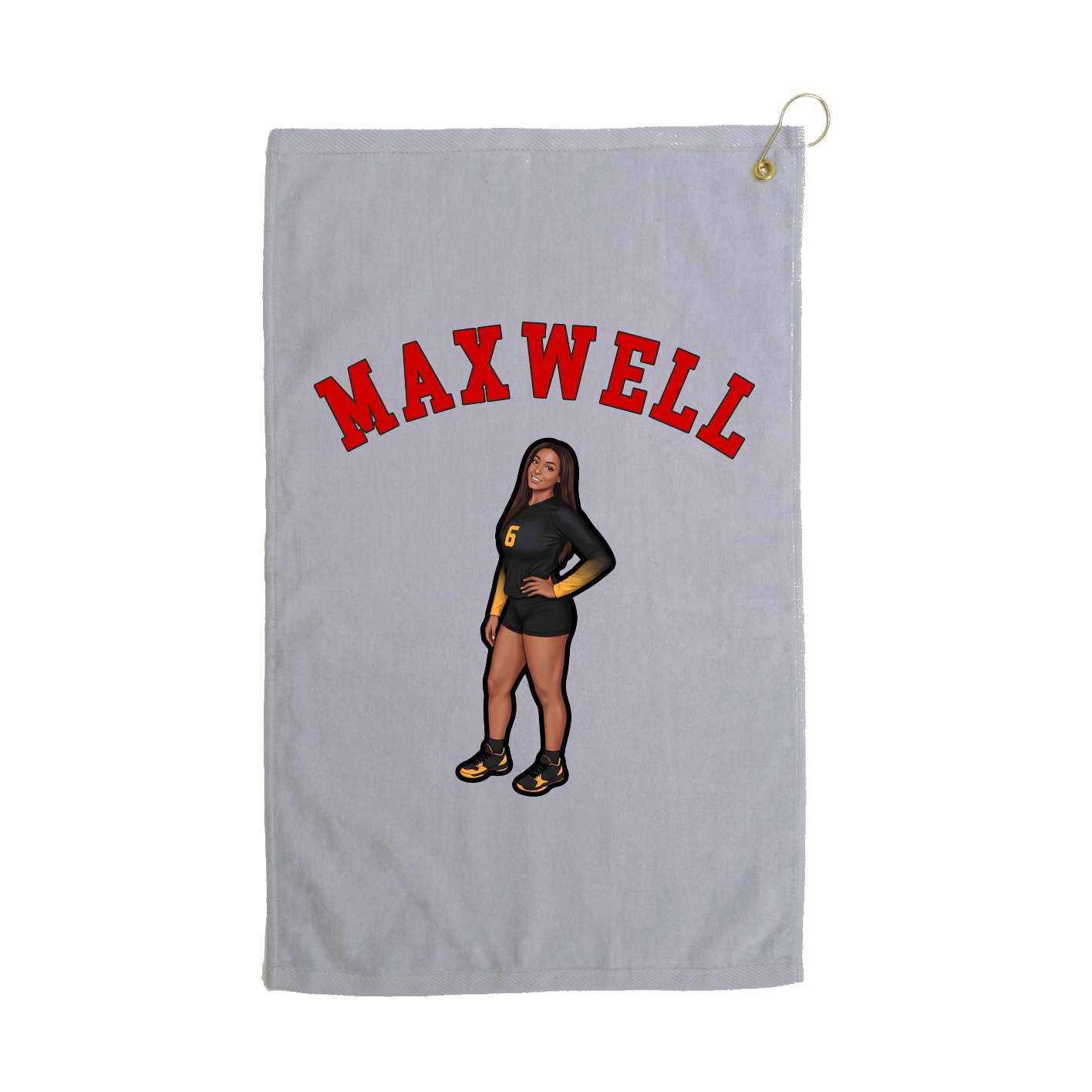 Golf Towel — Shirsey Arch in Grey