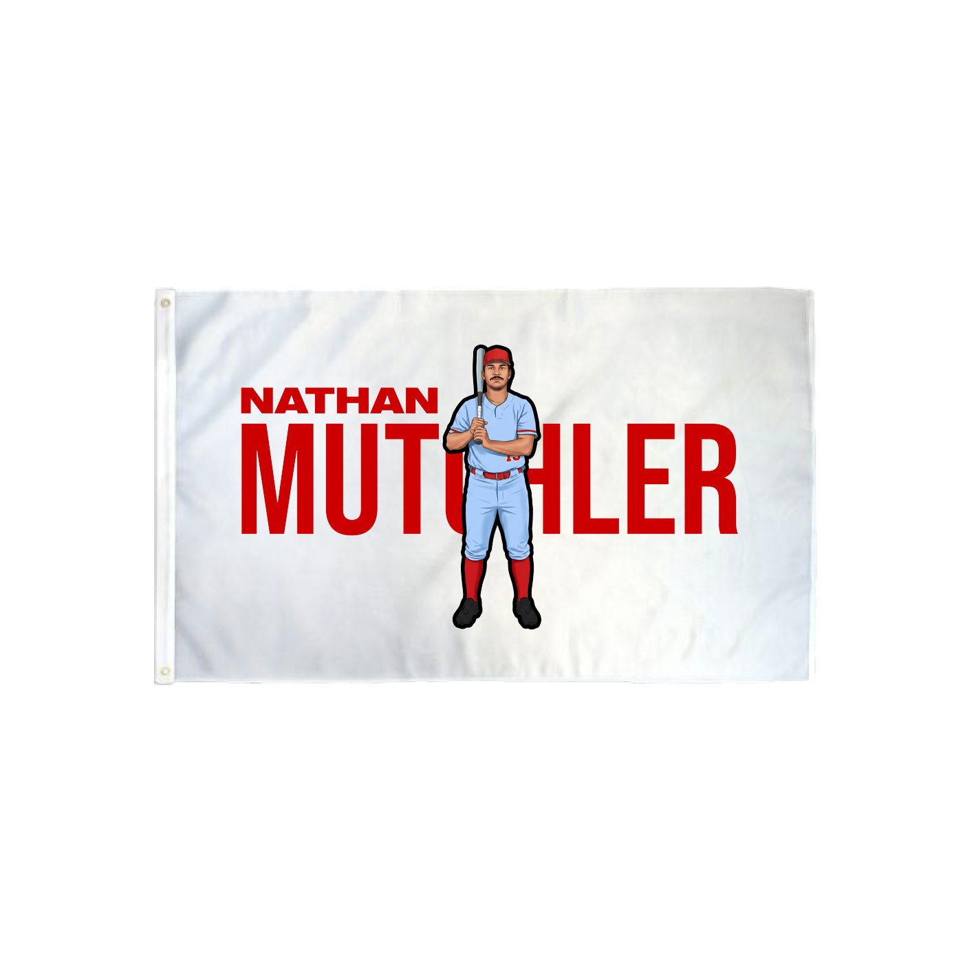 3x5 Flag — Player Name in Classic