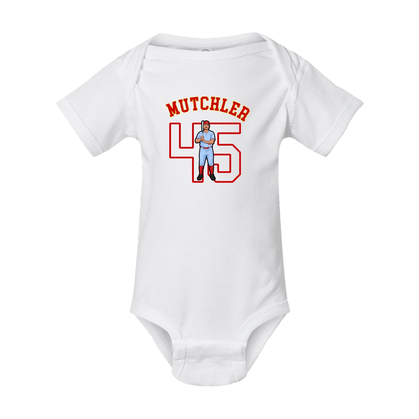 Baby Onesie — Shirsey Arch in White