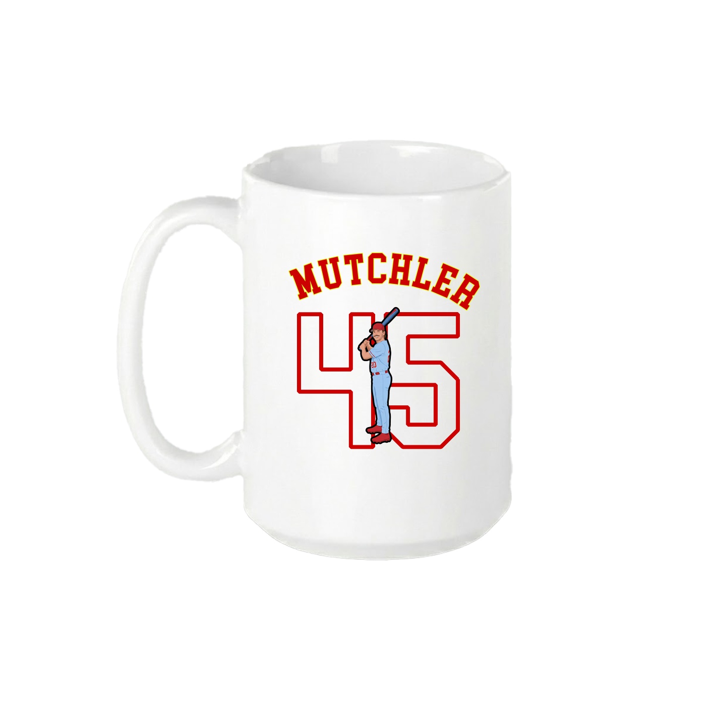15oz Coffee Mug — Shirsey Arch in White