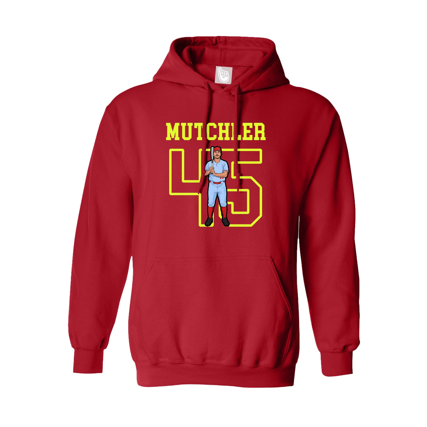 Hoodie — Shirsey in Red