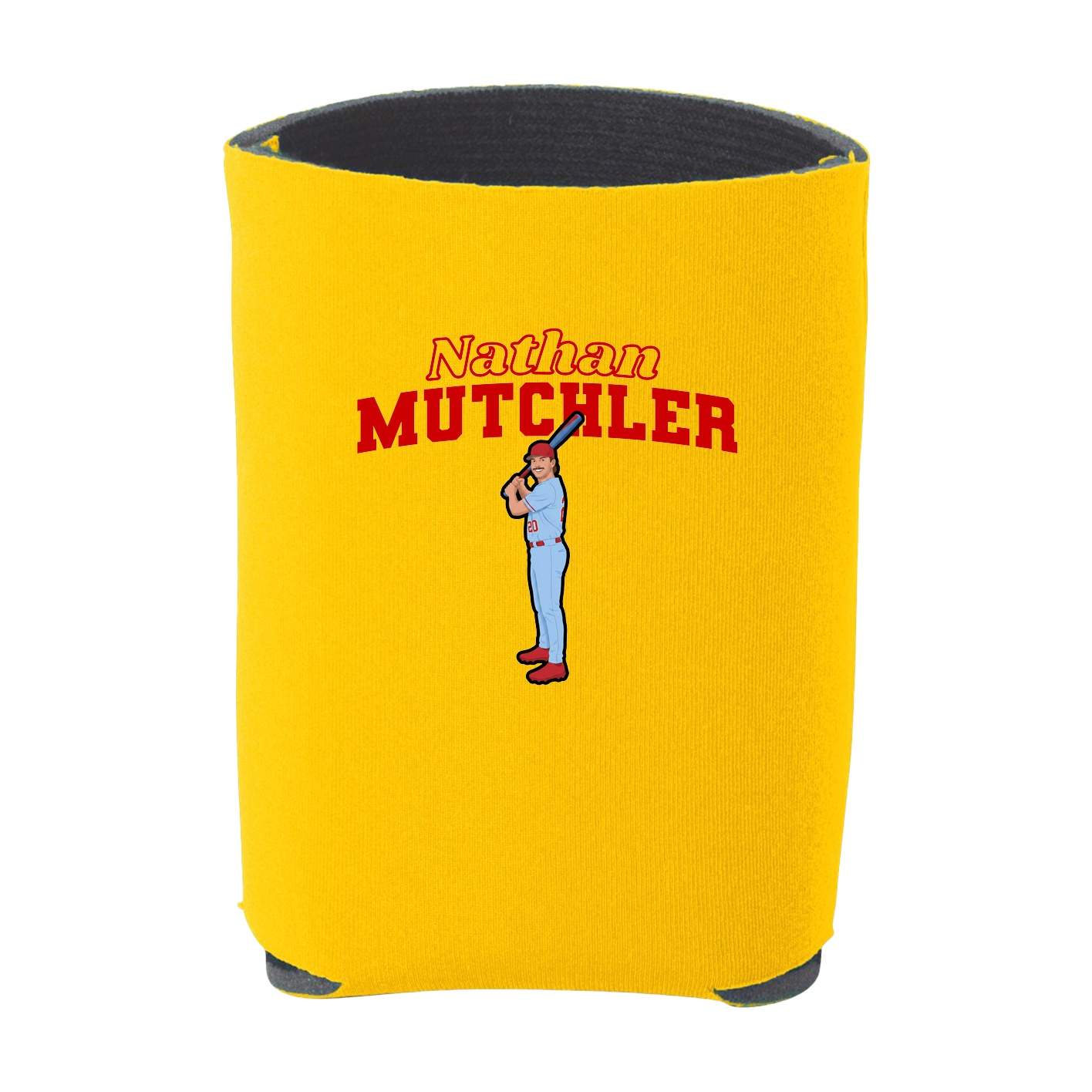 Can Holder — Name Arch in Yellow