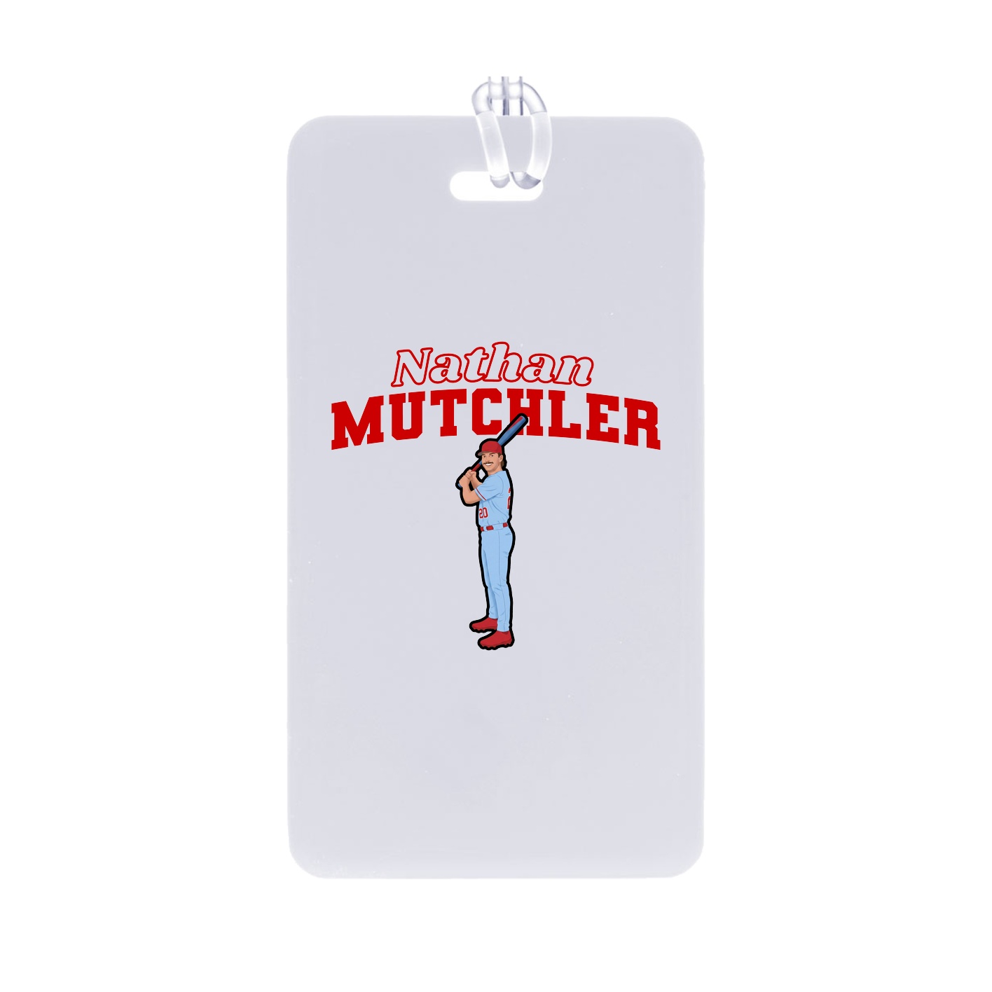 Bag Tag — Name Arch in Classic
