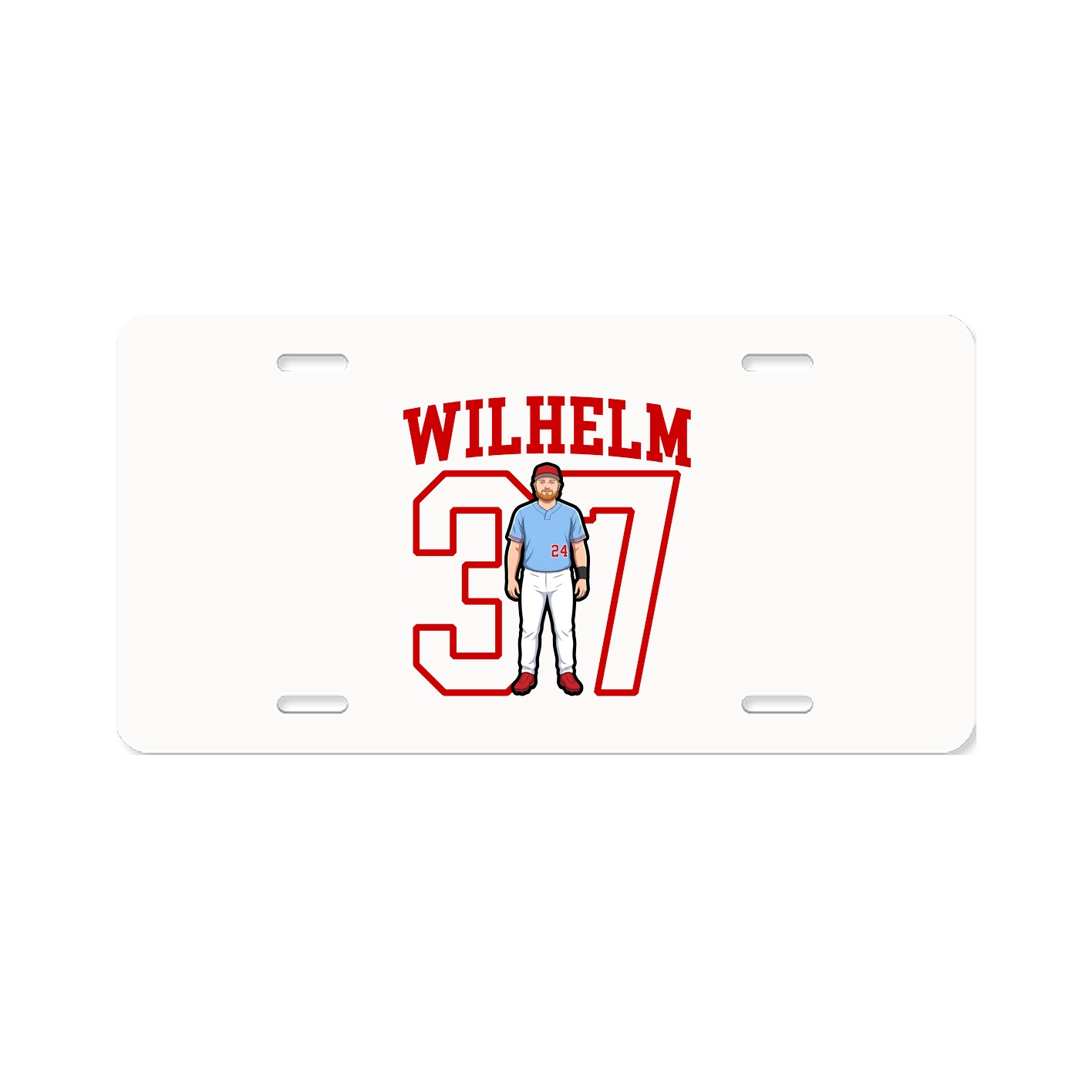 License Plate — Shirsey in Classic