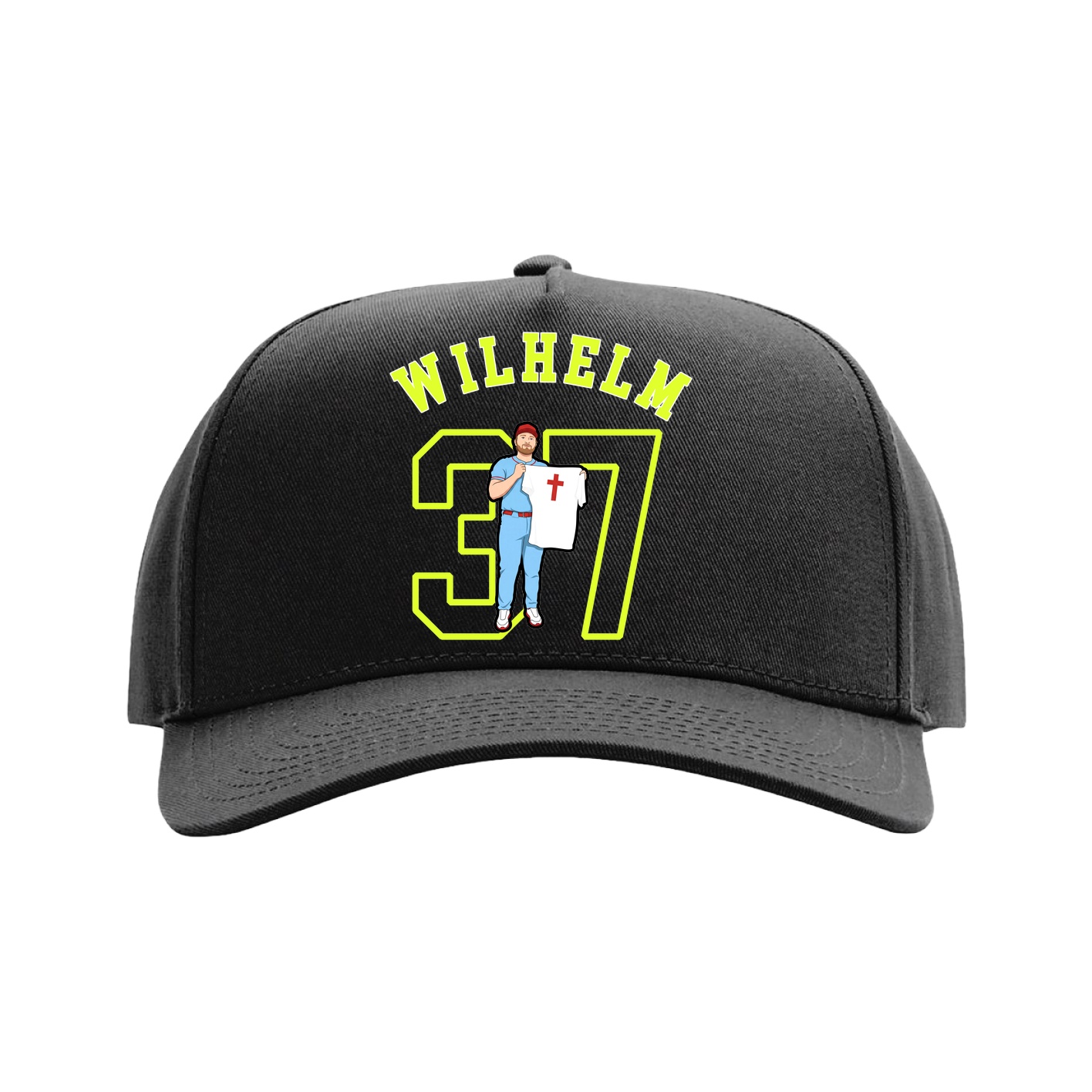 Full Fabric Five-Panel Champ Cap