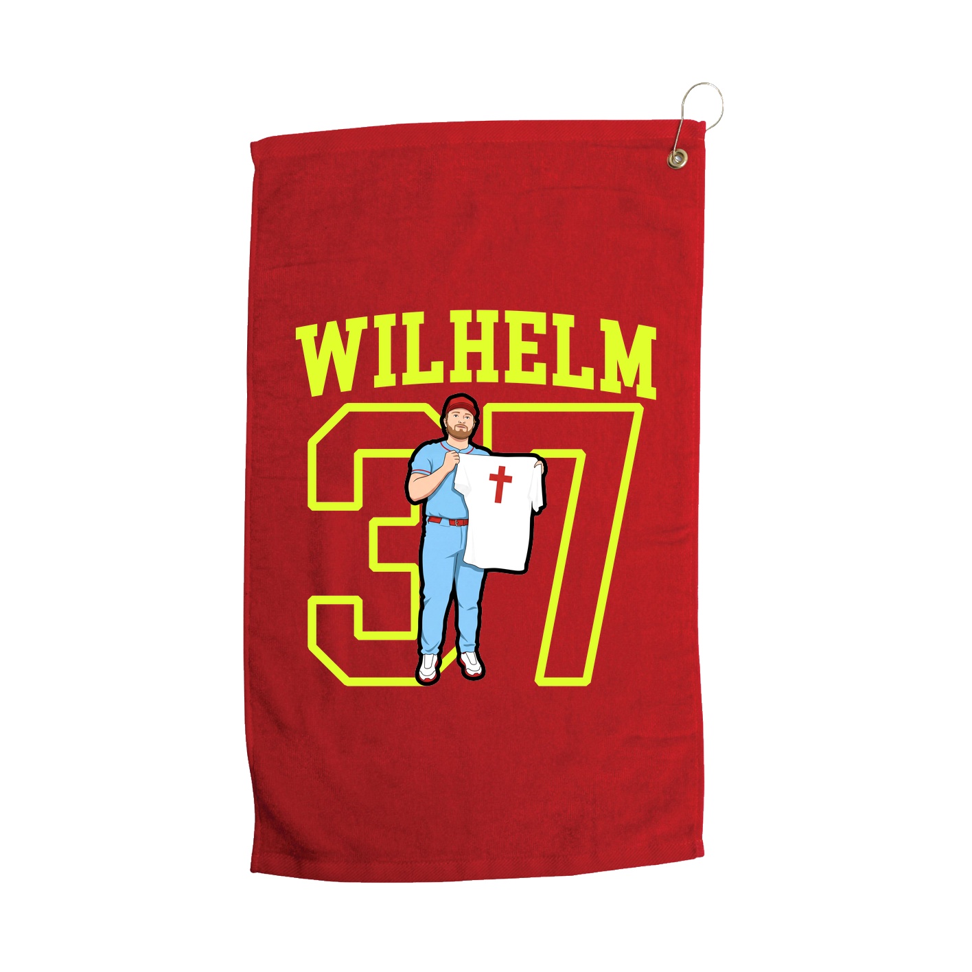Golf Towel — Shirsey in Red