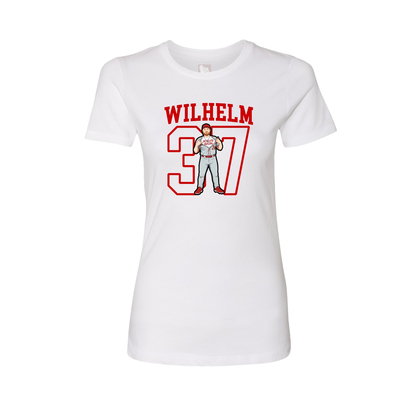 Fitted Women's Tee — Shirsey in White