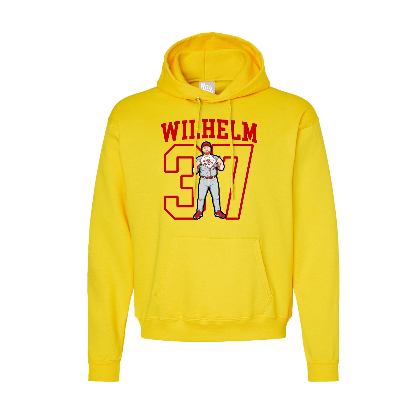 Hoodie — Shirsey in Yellow