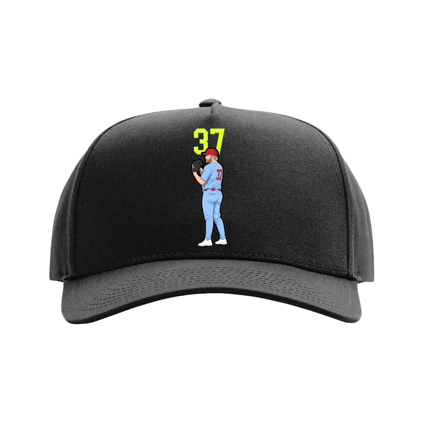 Full Fabric Five-Panel Champ Cap